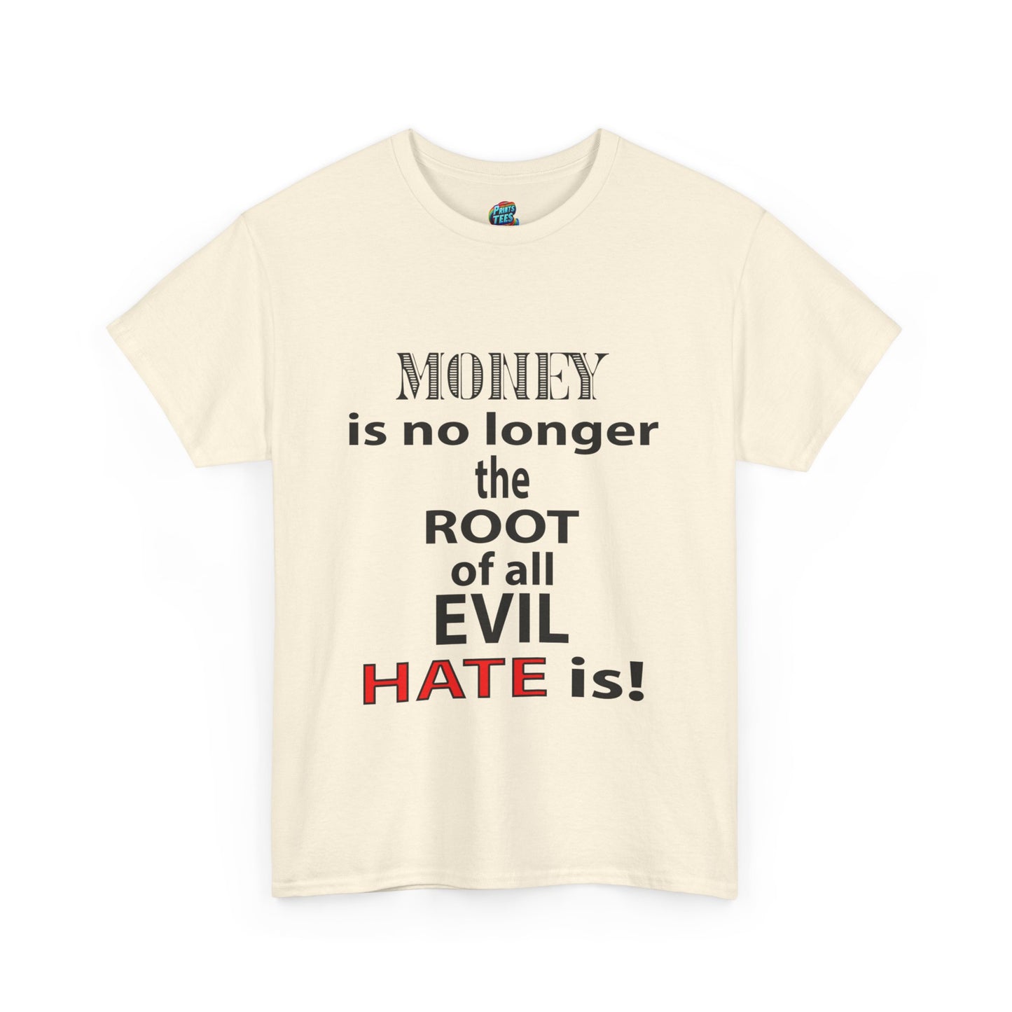 Root of Evil-Hate-Heavy Cotton Classic Tee