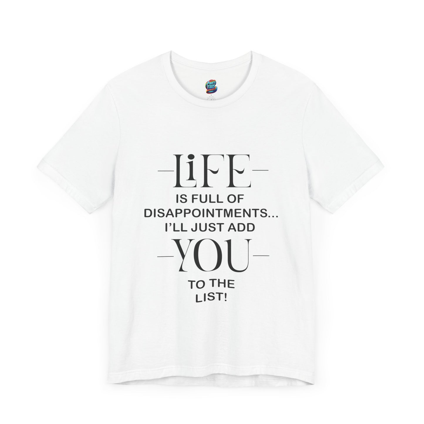 Disappointments-Jersey Knit T-Shirt