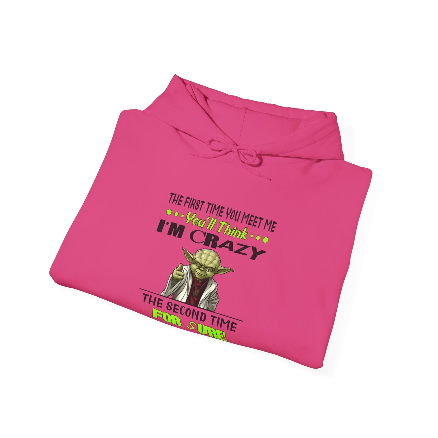 Crazy Yoda-Heavy Blend™ Classic Hoodie