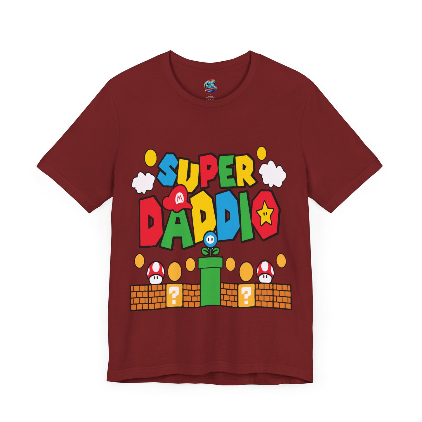 Super Daddio-Jersey Knit T-Shirt