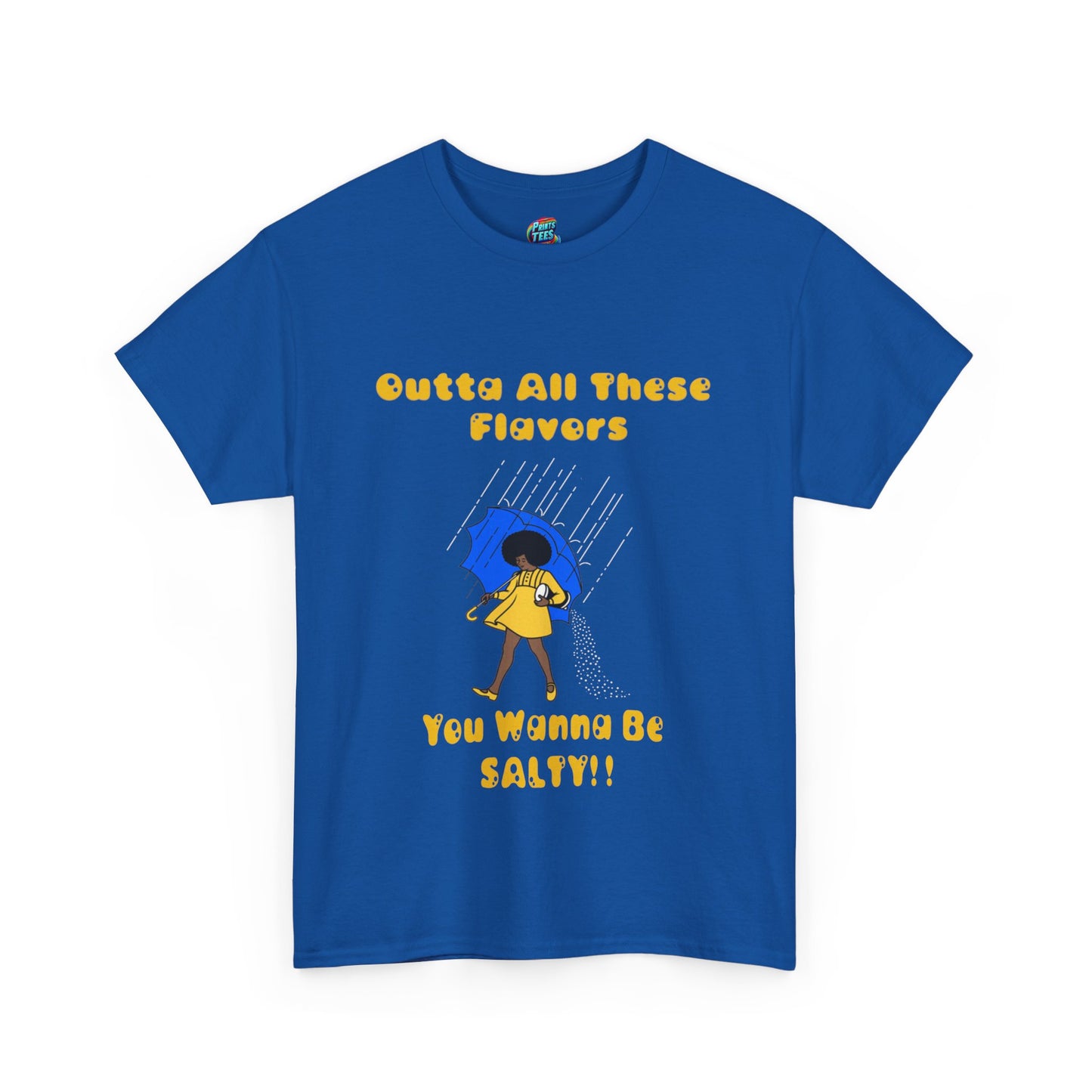 Salty-Black Girl-Heavy Cotton Classic Tee