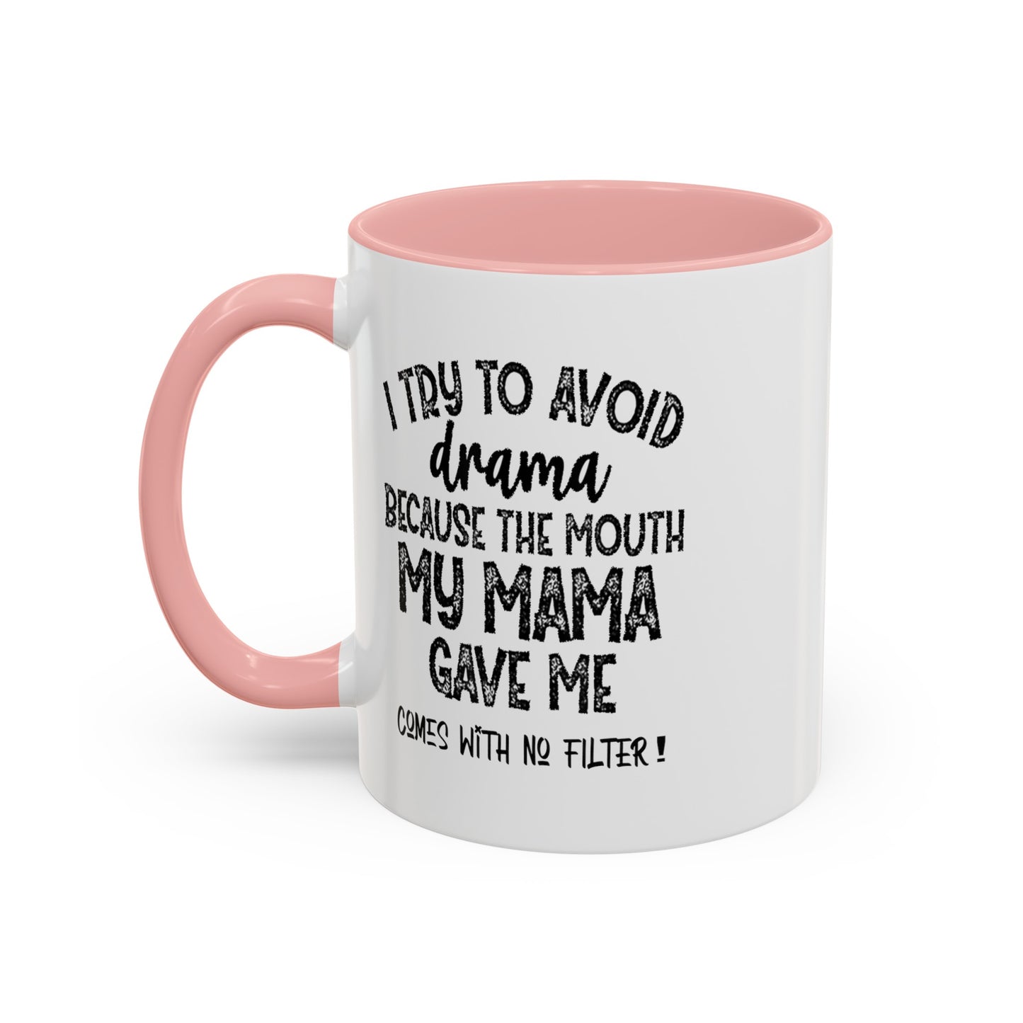 No Filter-Accent Coffee Mug (11, 15oz)