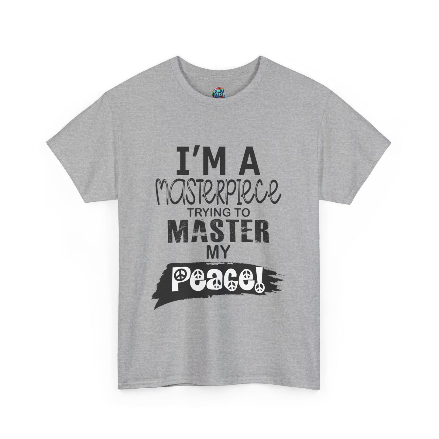 Master Peace-Black-Heavy Cotton Classic Tee