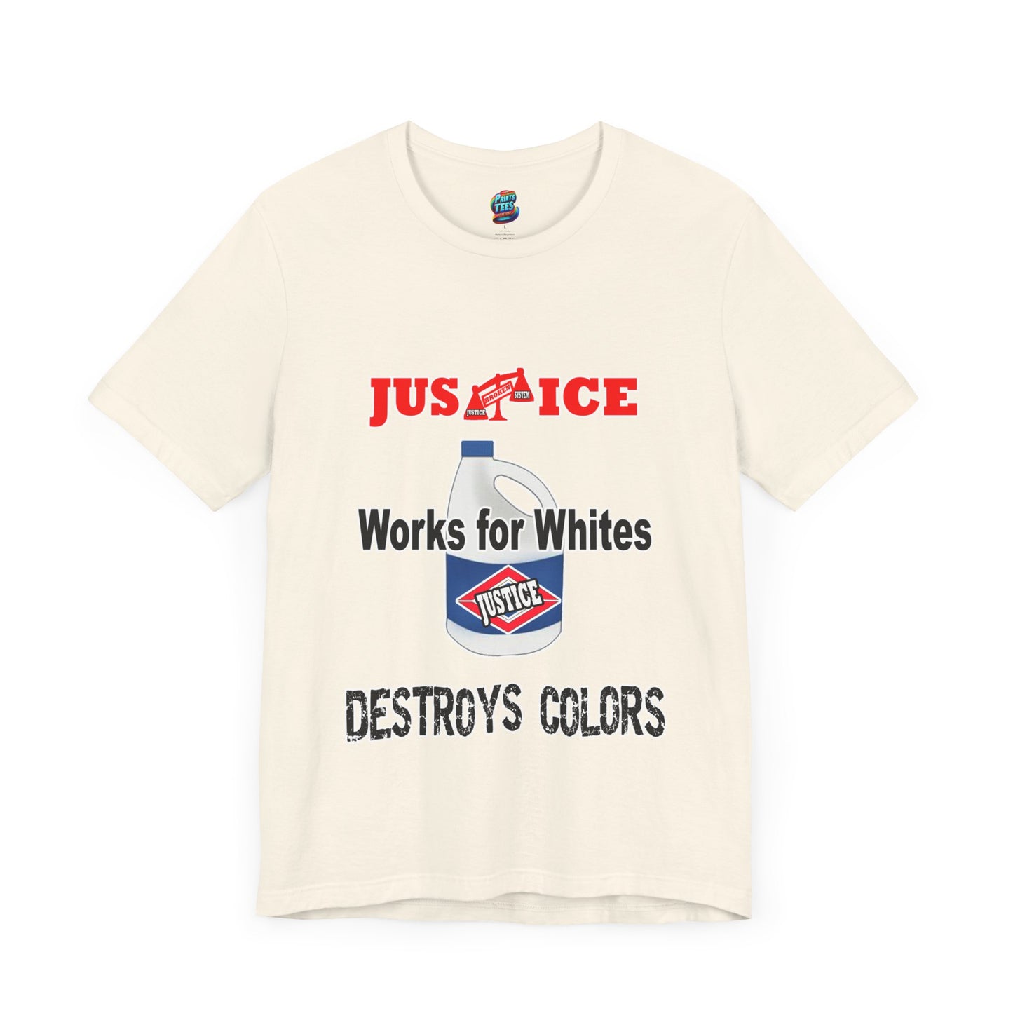 Justice System-Jersey Knit T-Shirt