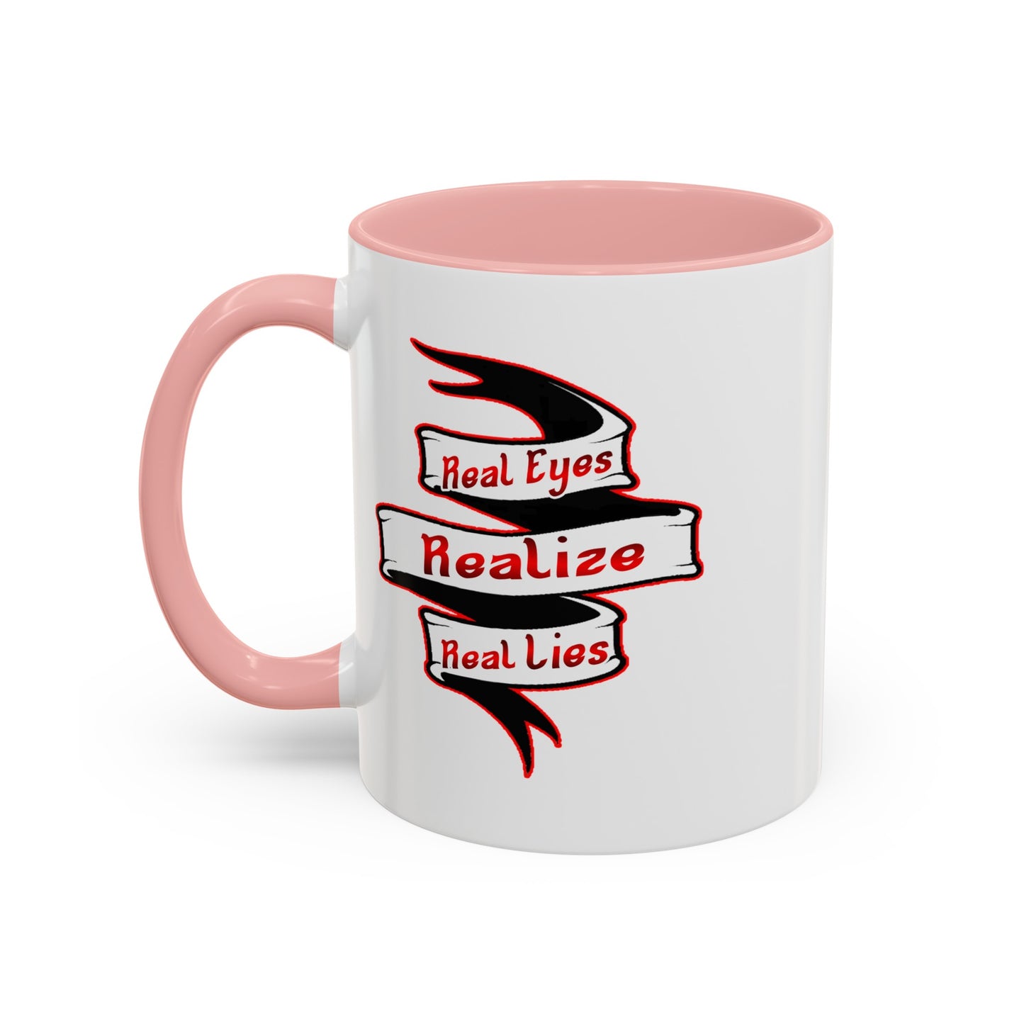 Real Eyes-Accent Coffee Mug (11, 15oz)