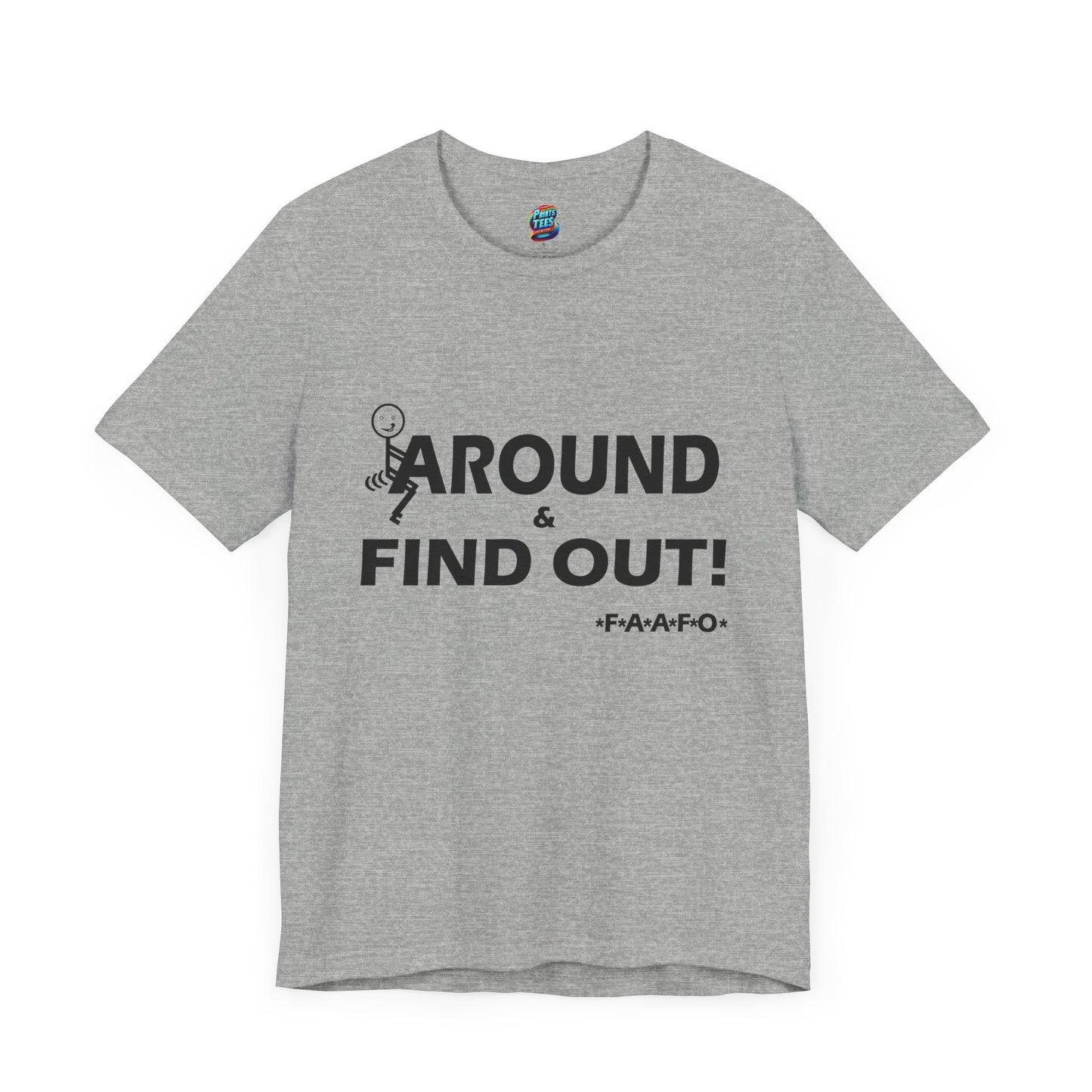 Fu(k Around-Jersey Knit T-Shirt