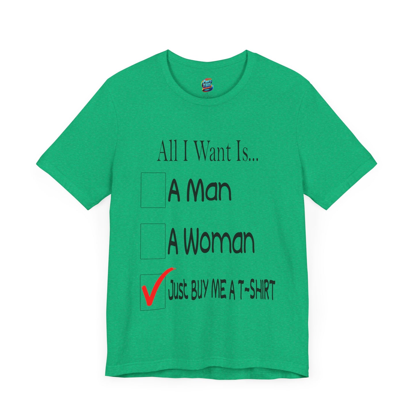 Buy Me A T-Shirt-Jersey Knit T-Shirt