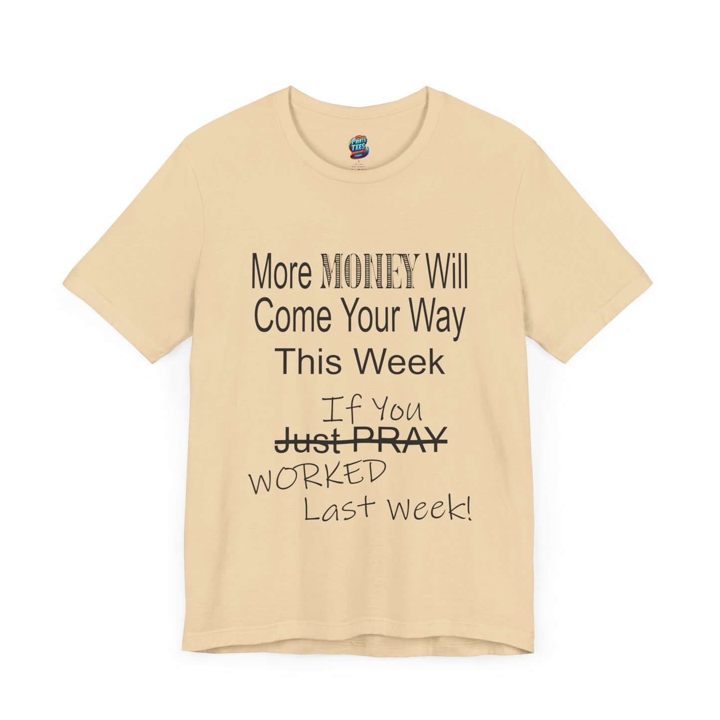 More Money-Jersey Knit T-Shirt