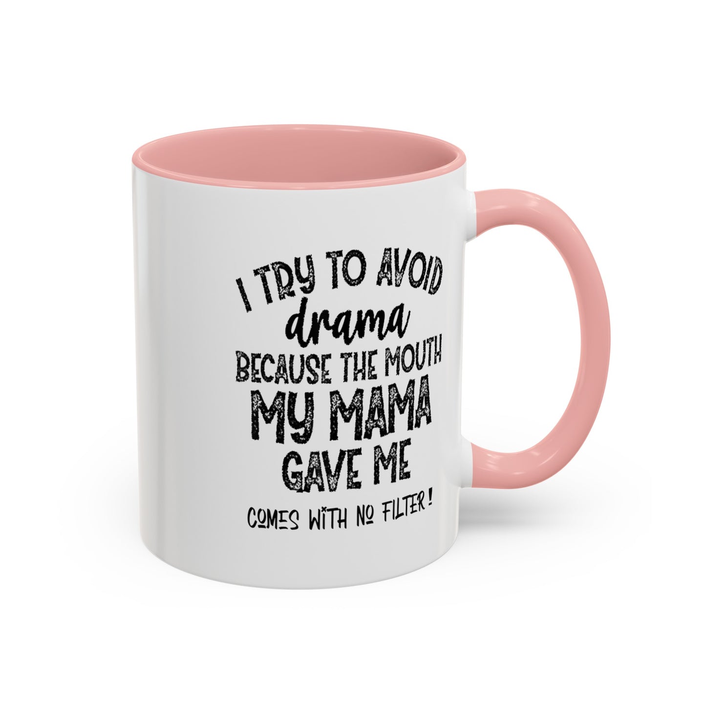No Filter-Accent Coffee Mug (11, 15oz)