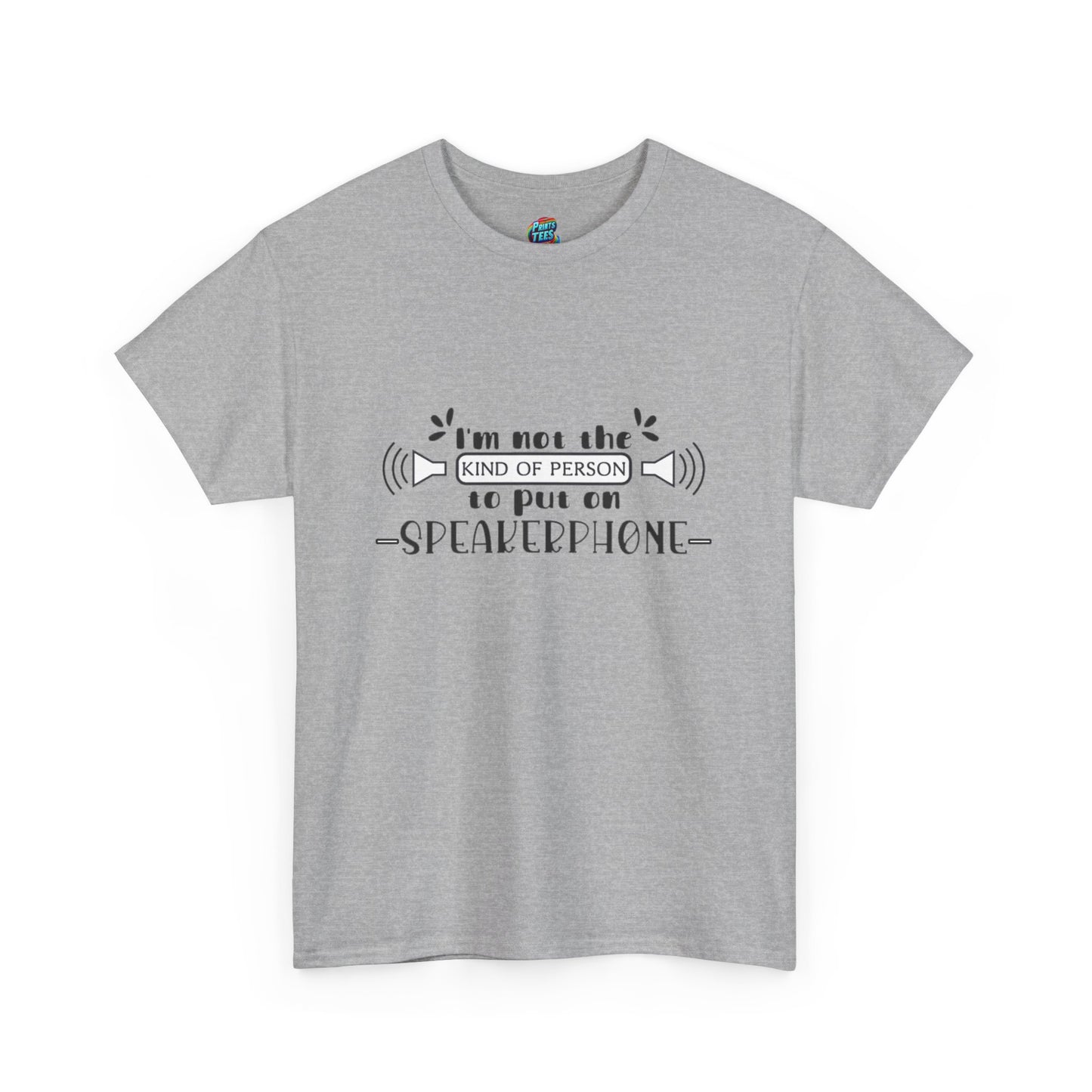 Speakerphone-Heavy Cotton Classic Tee