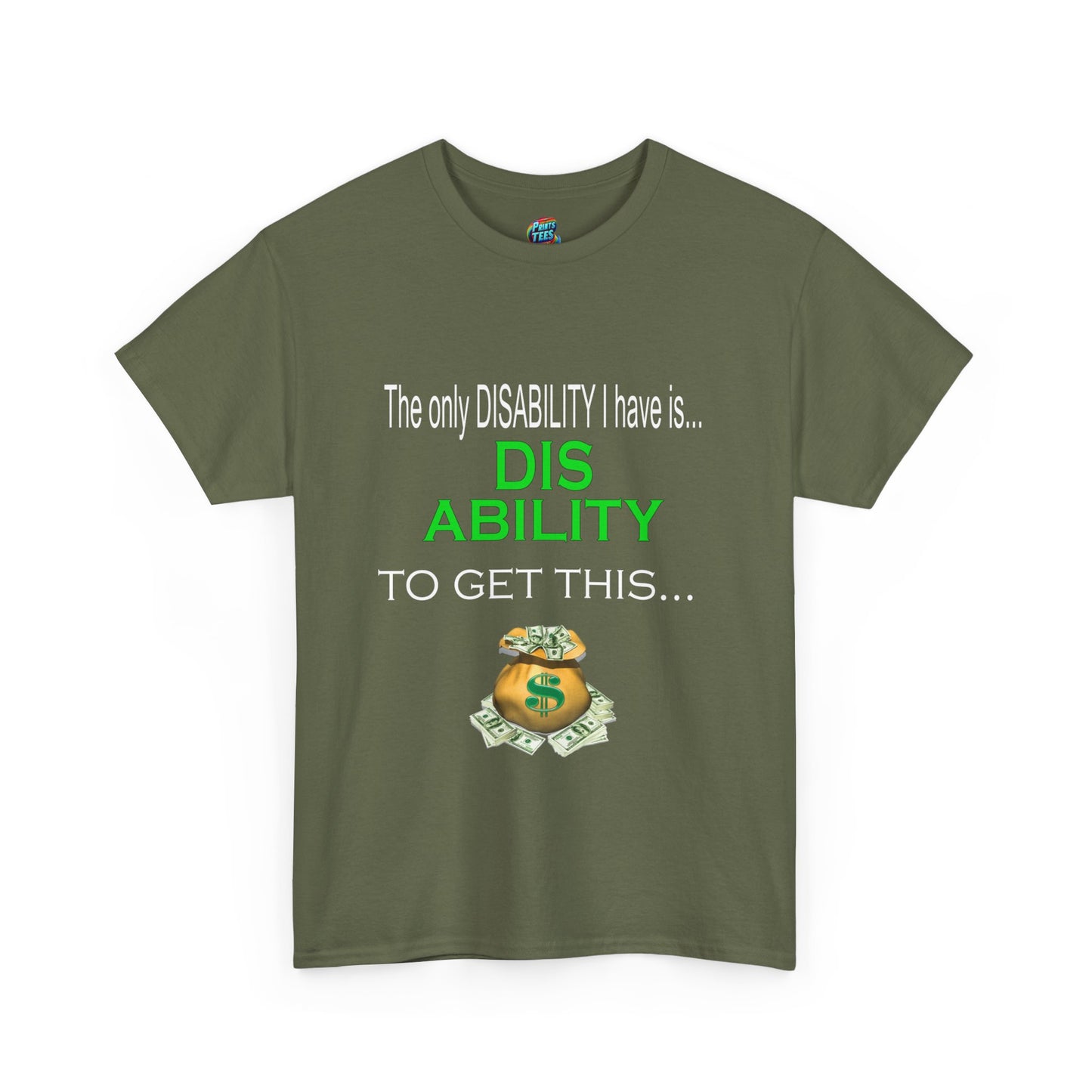 Disability-Heavy Cotton Classic Tee