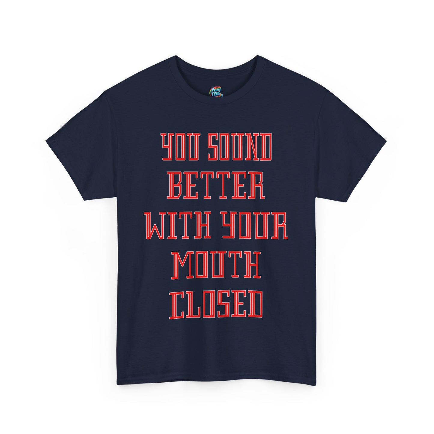 Mouth Closed-Heavy Cotton Classic Tee