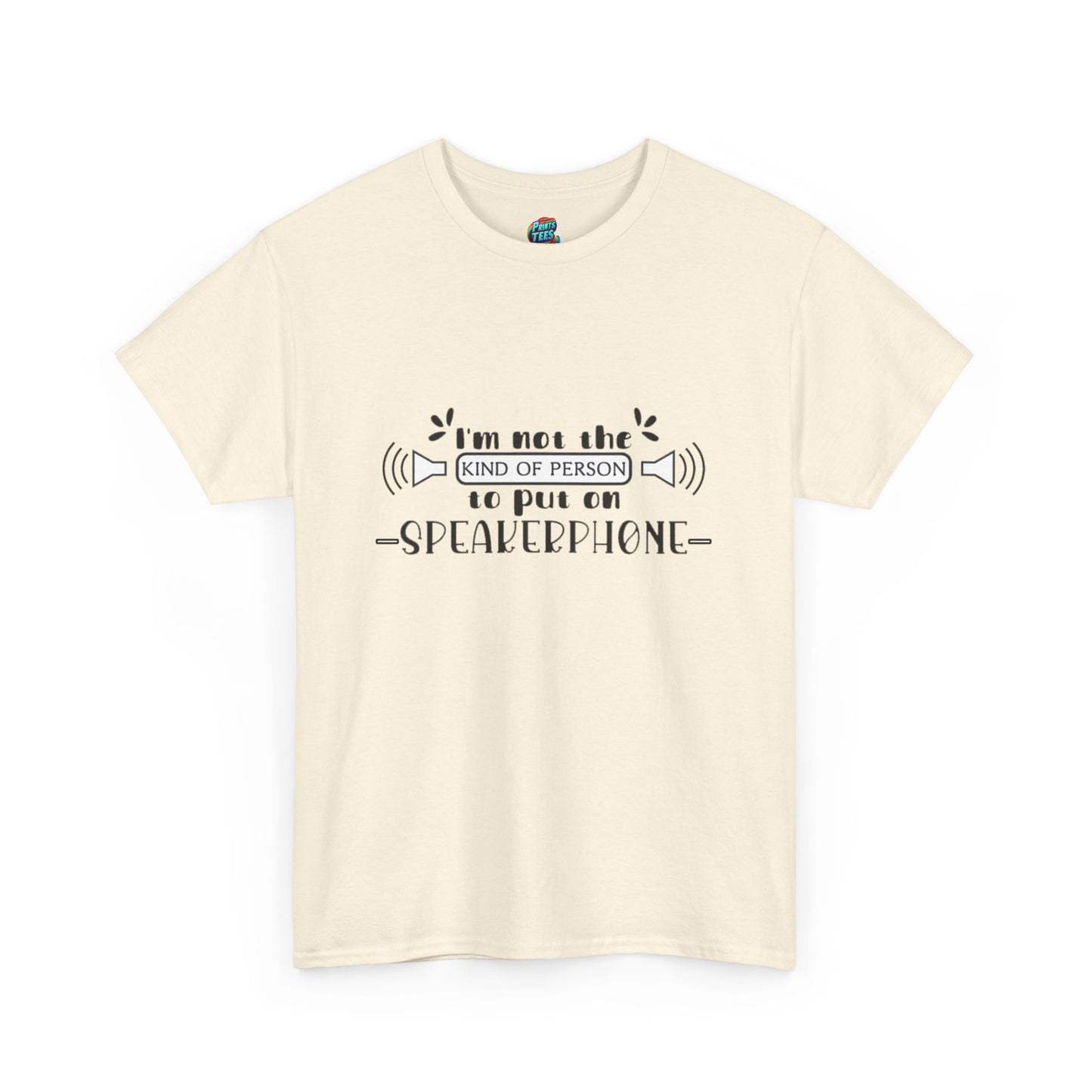 Speakerphone-Heavy Cotton Classic Tee