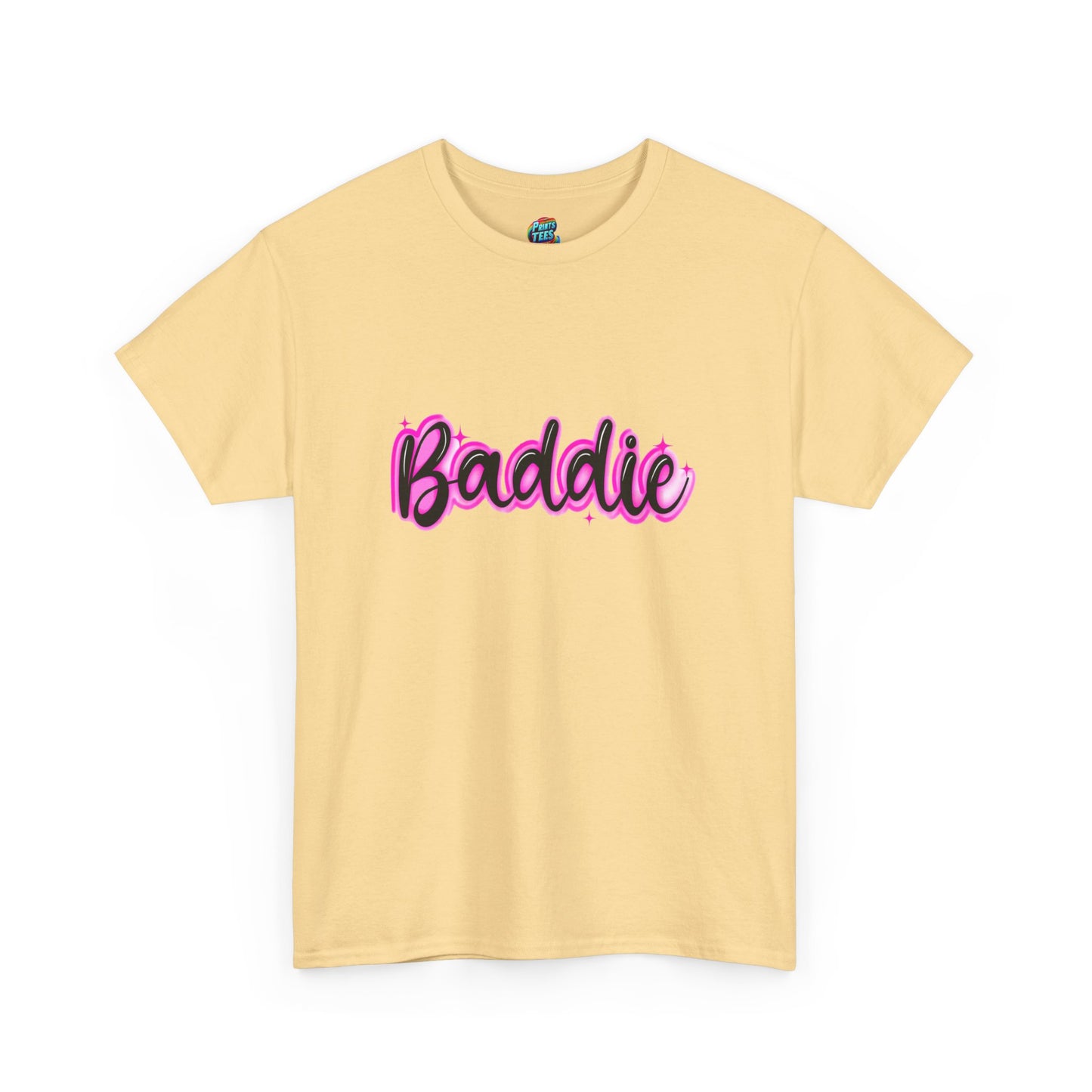 Baddie Gradient-Heavy Cotton Classic Tee