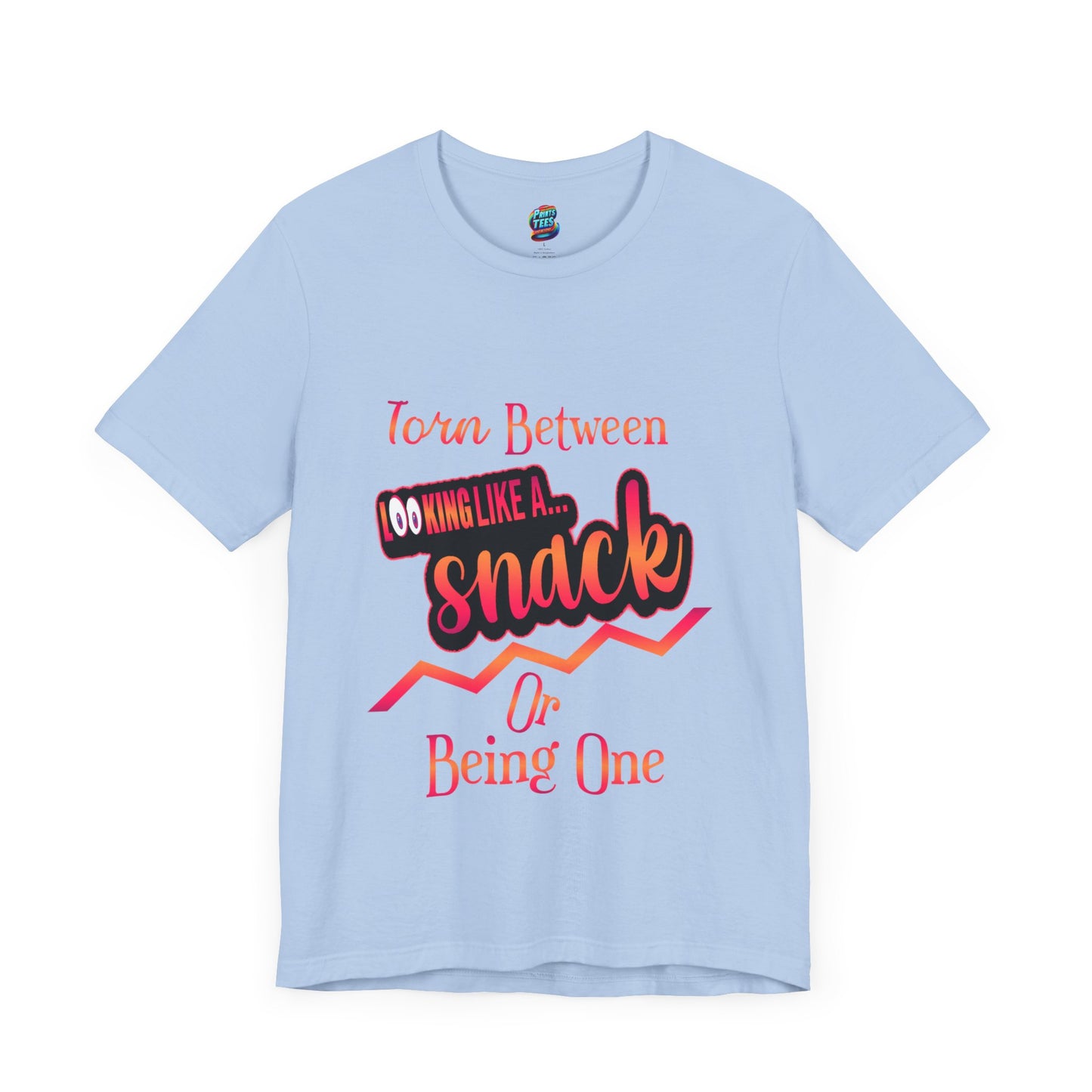 A Snack-Jersey Knit T-Shirt