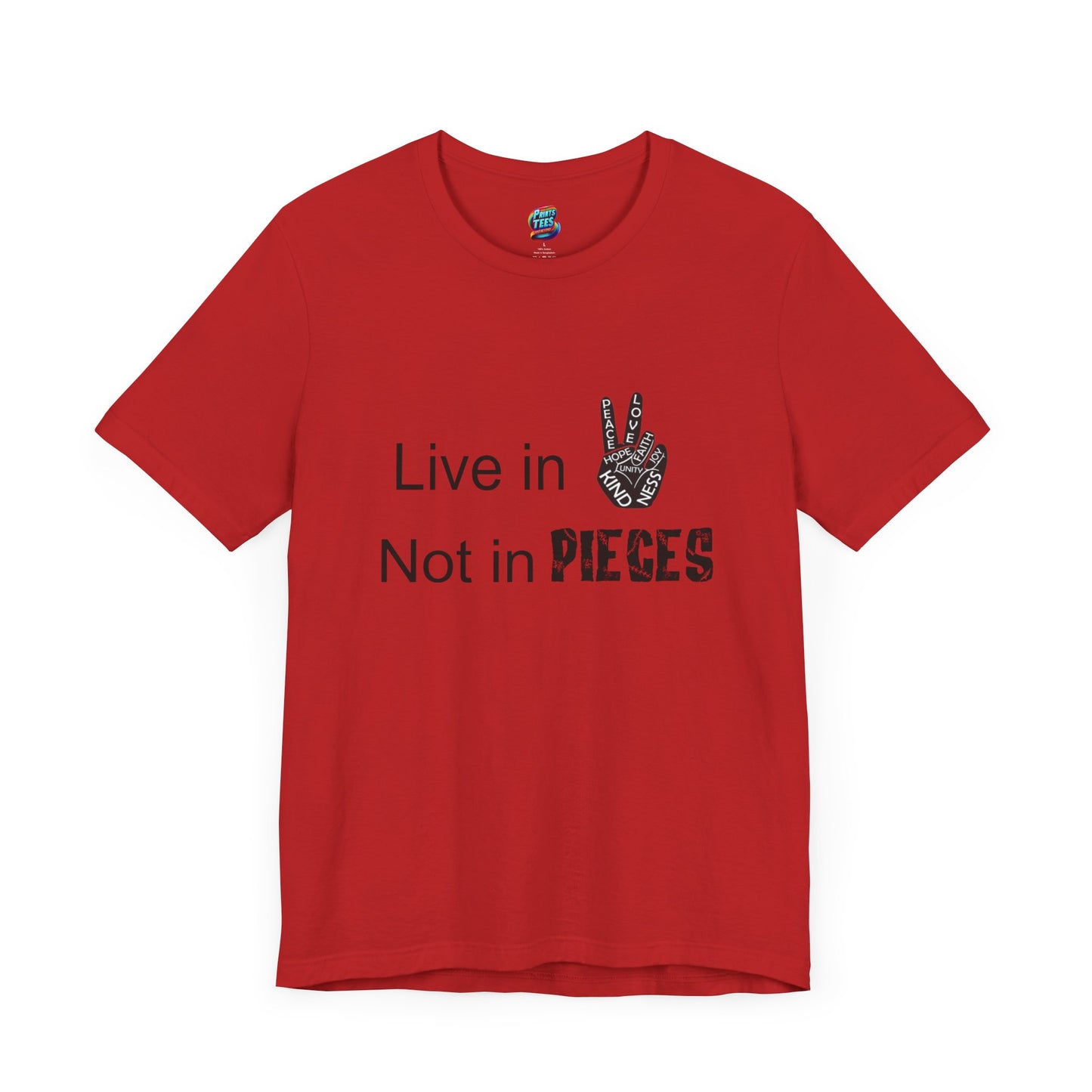In Peace-Jersey Knit T-Shirt