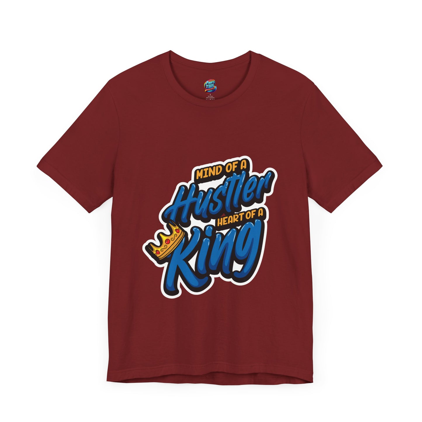 Mind of a Hustler-Jersey Knit T-Shirt