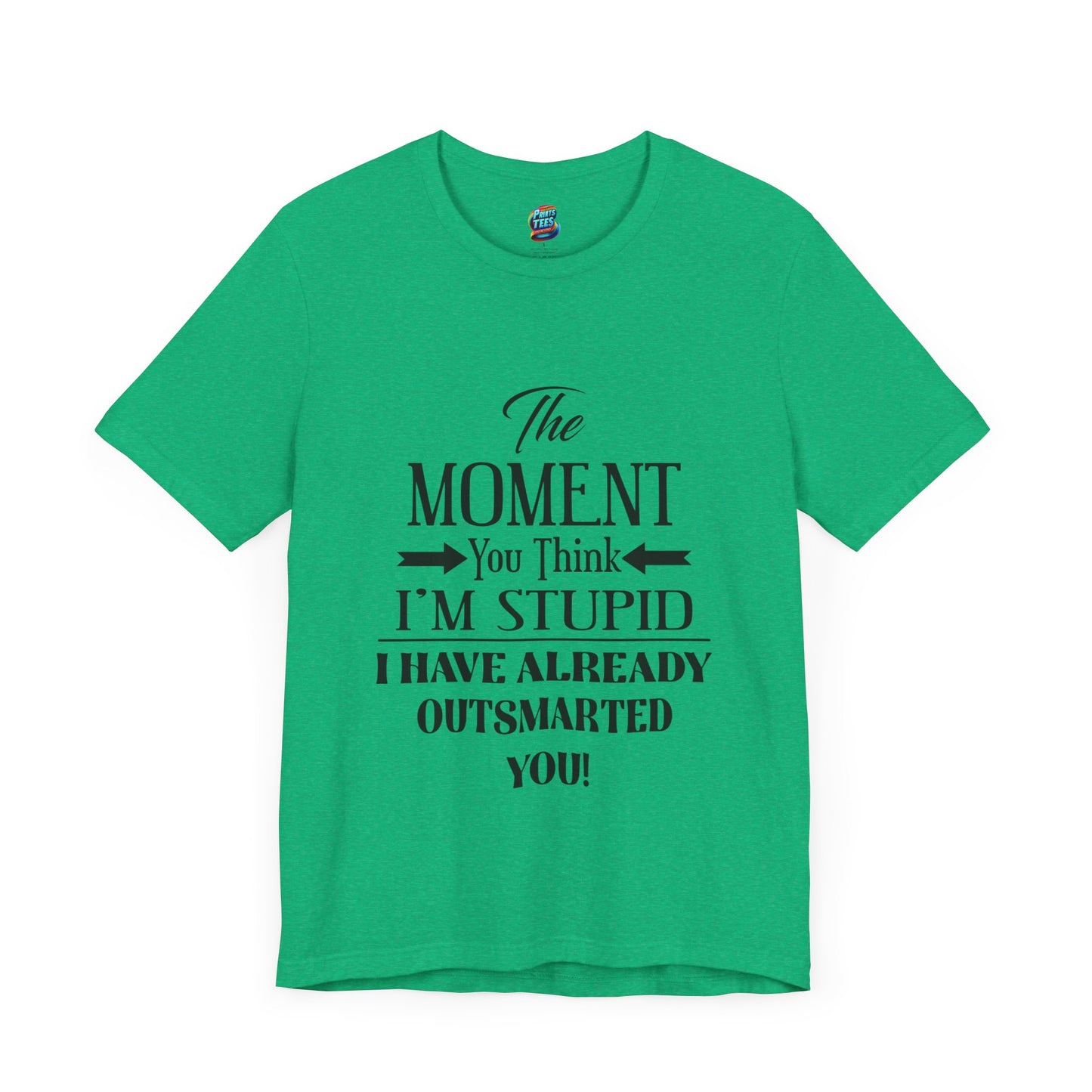 Outsmarted-Jersey Knit T-Shirt