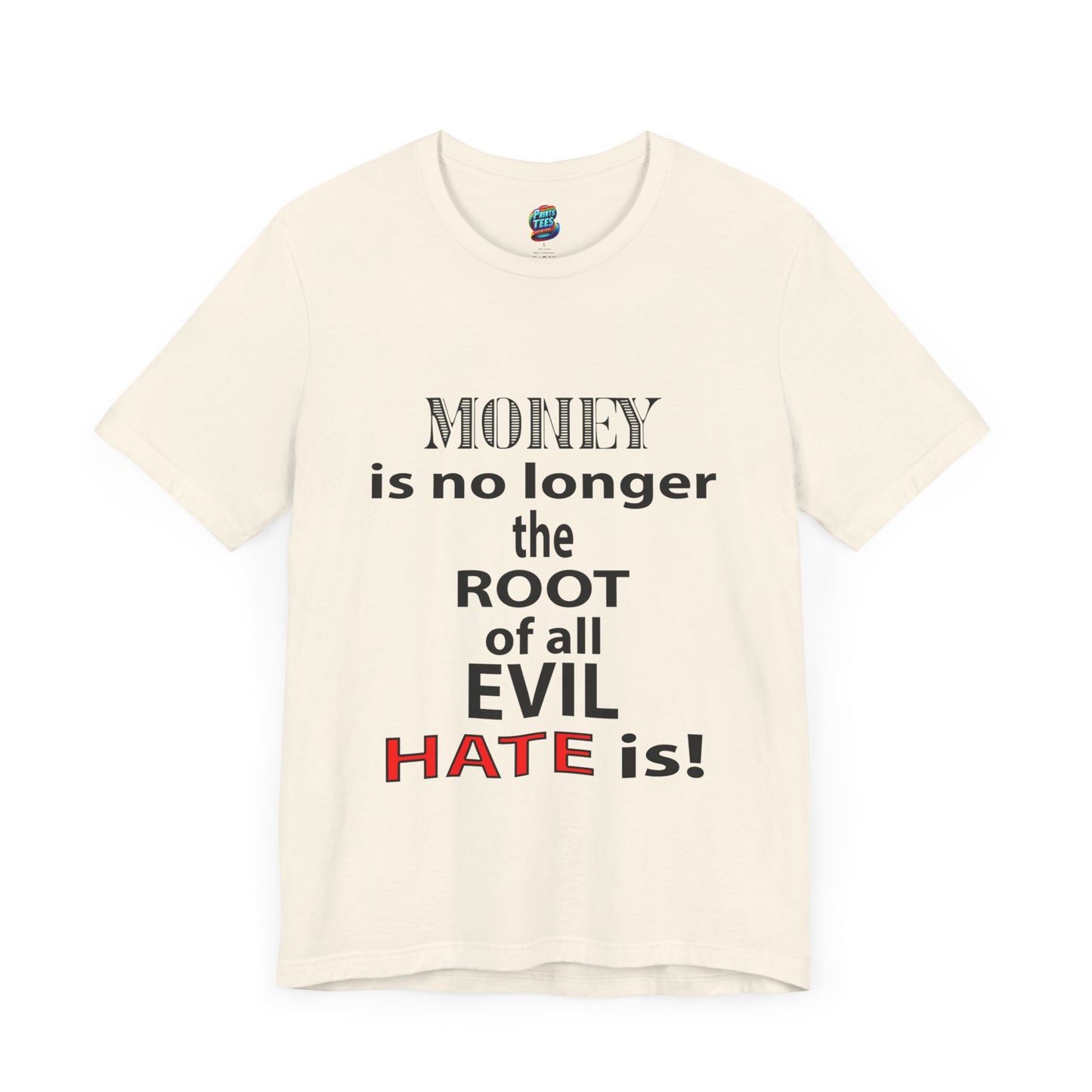 Root of Evil-Hate-Jersey Knit T-Shirt
