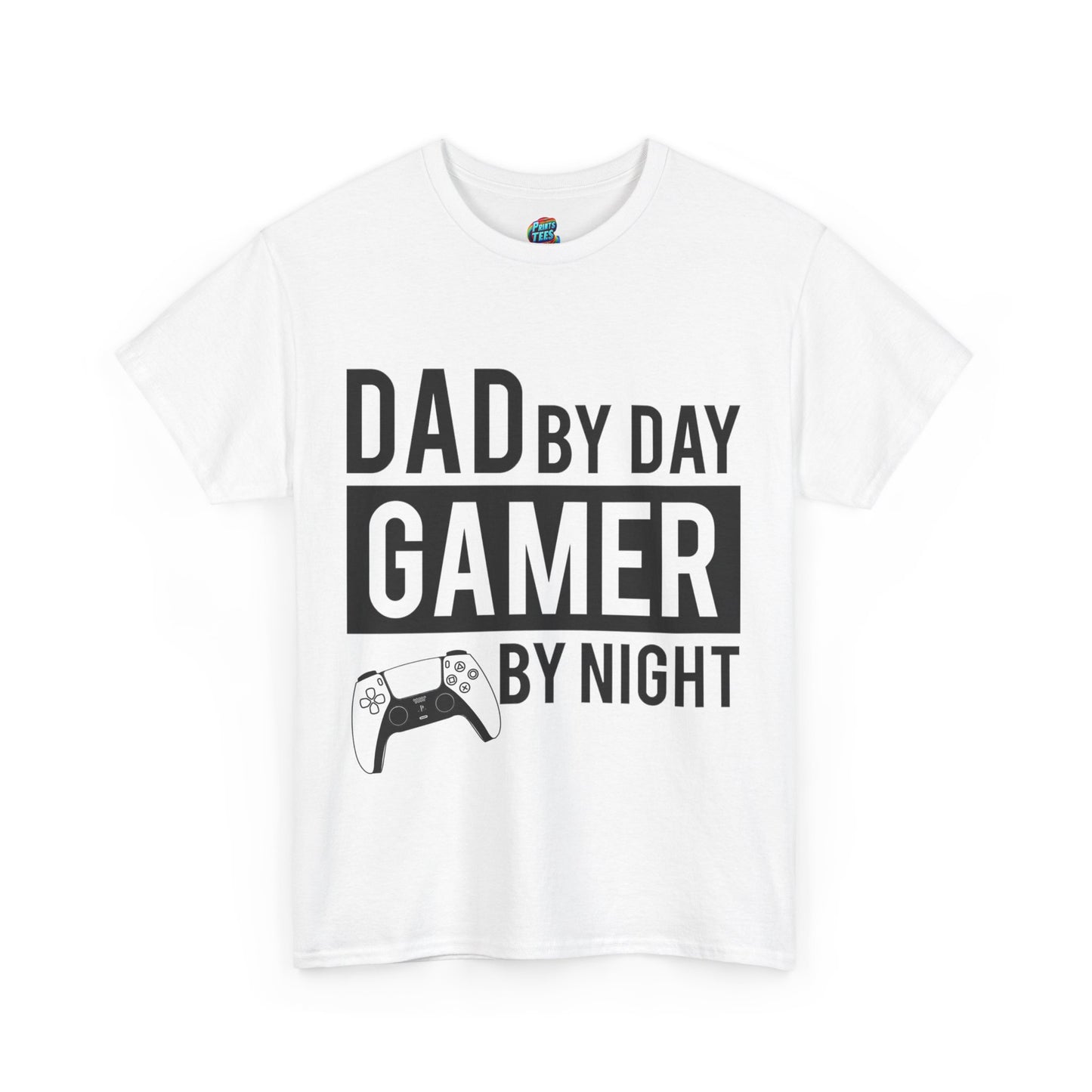 Dad by Day-Heavy Cotton Classic Tee
