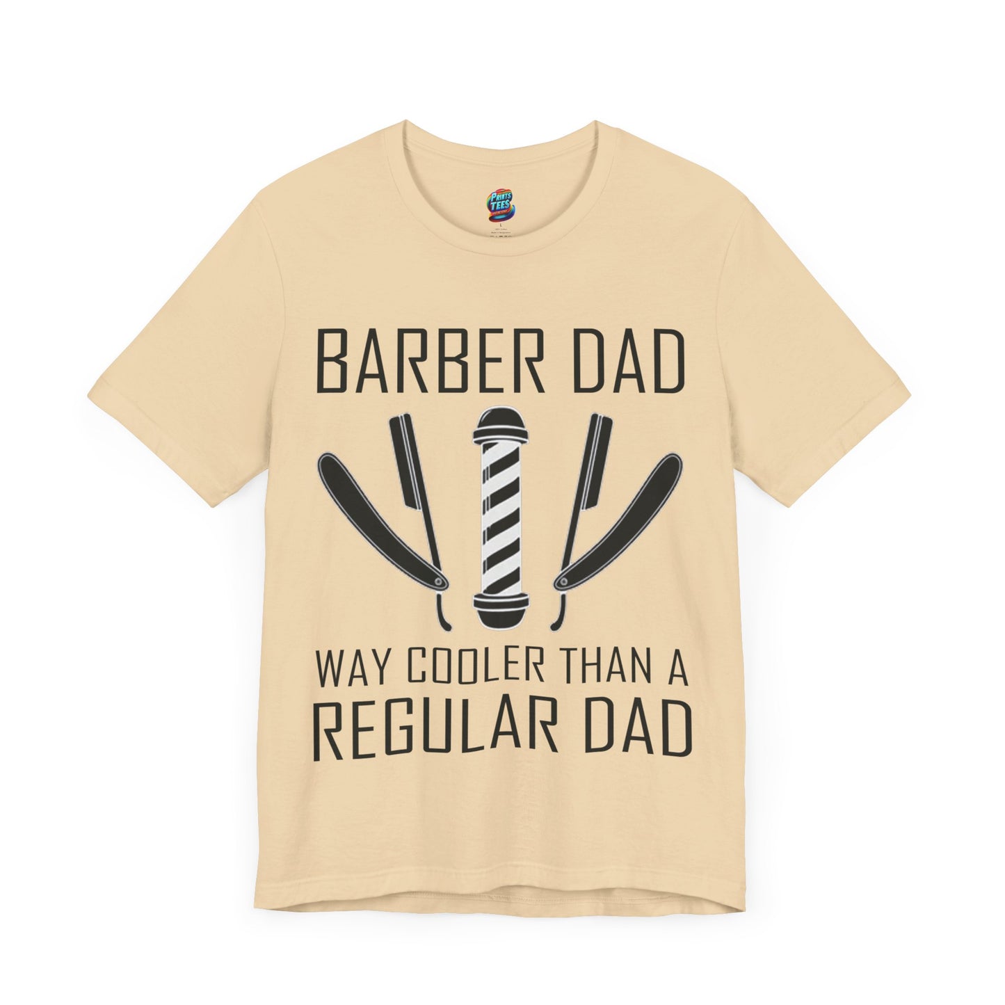 Razor Barber Dad-Jersey Knit T-Shirt