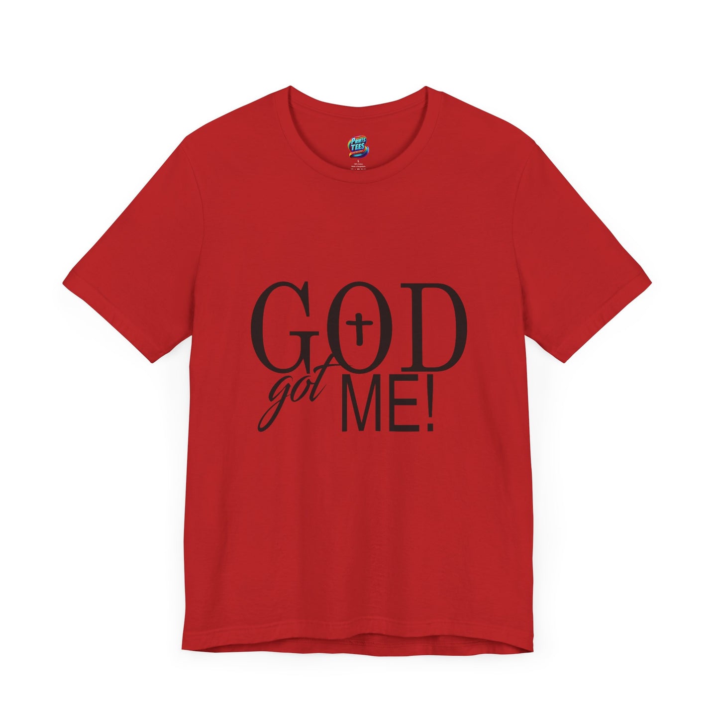 God Got Me-Jersey Knit T-Shirt