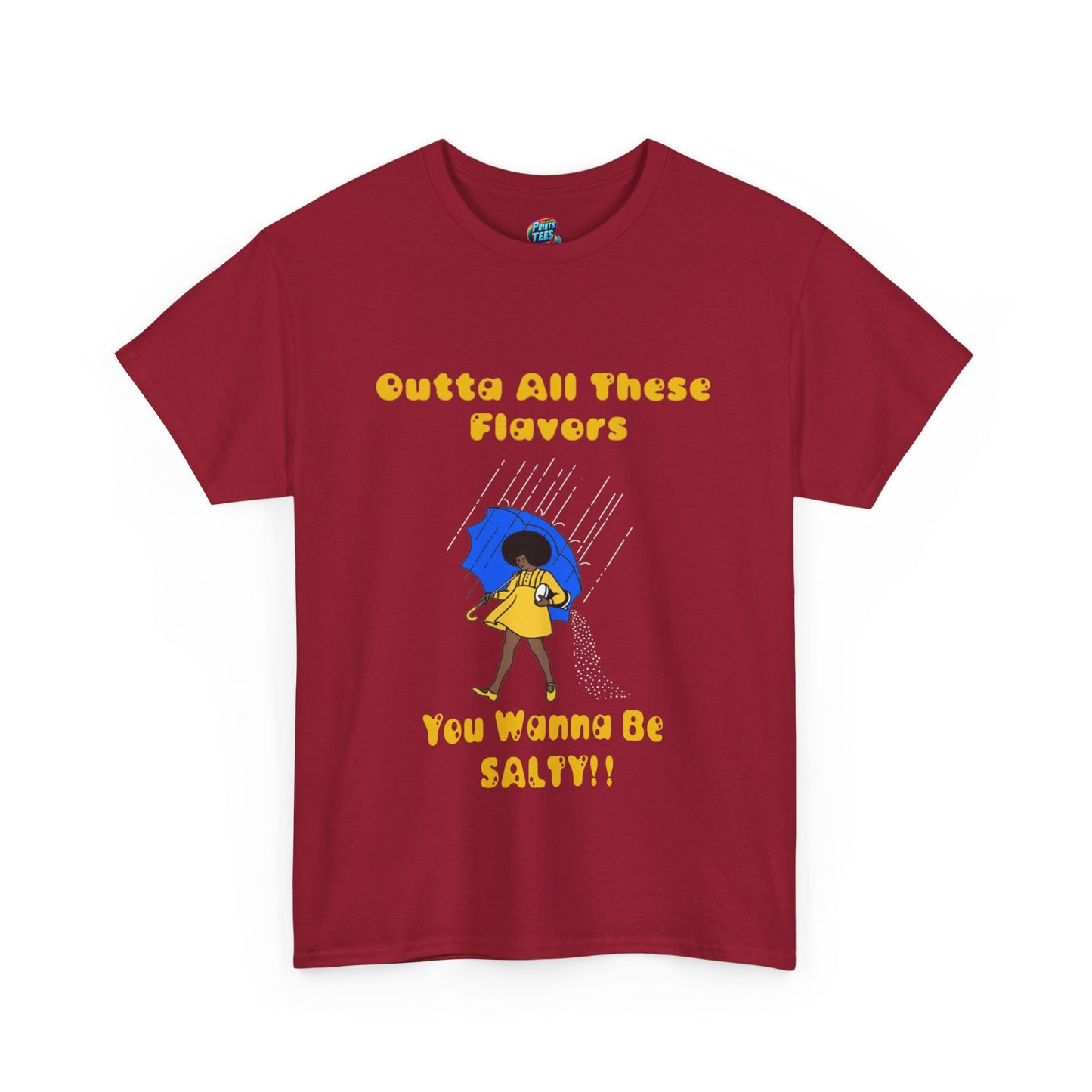 Salty-Black Girl-Heavy Cotton Classic Tee