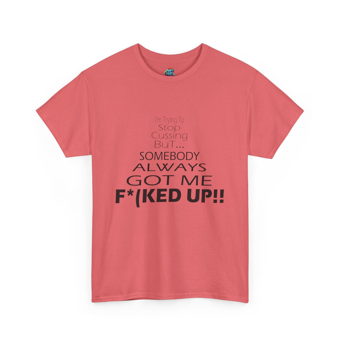 Stop Cussing-Heavy Cotton Classic Tee