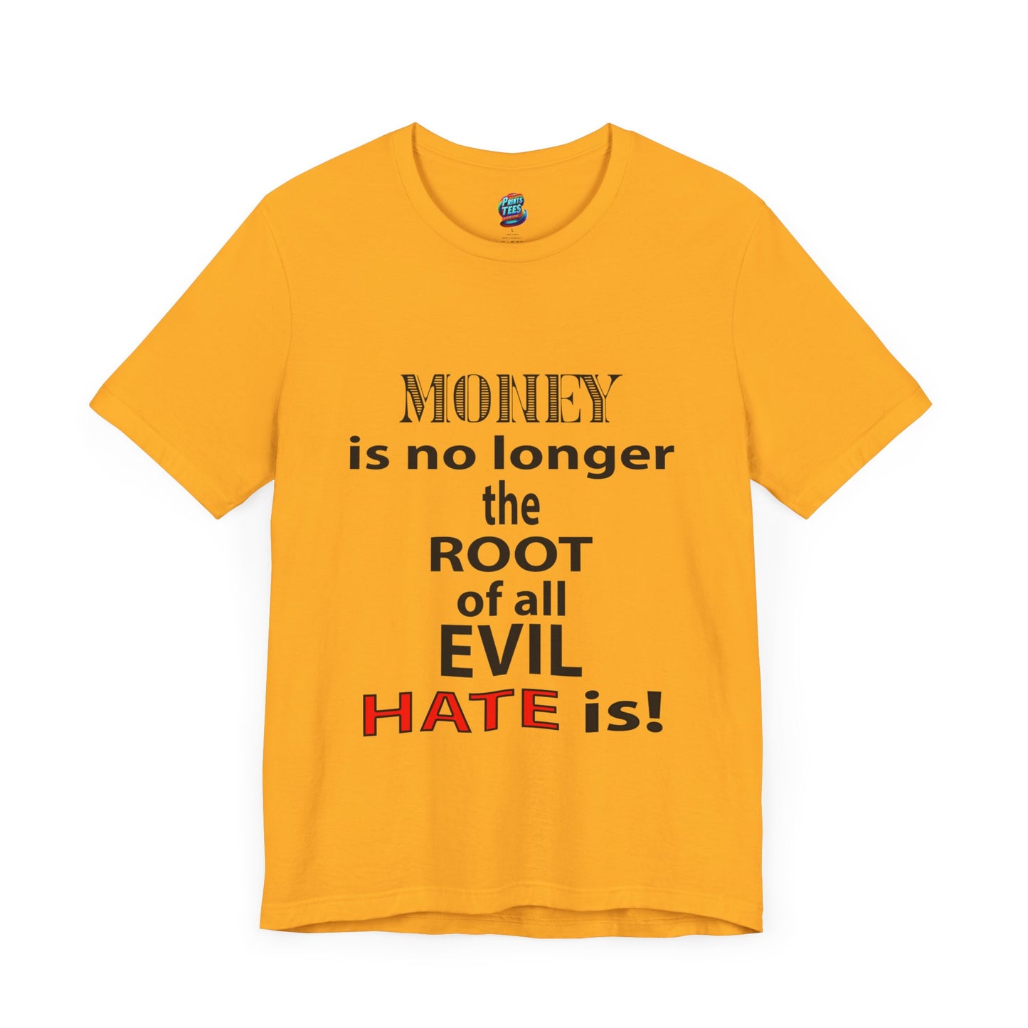 Root of Evil-Hate-Jersey Knit T-Shirt