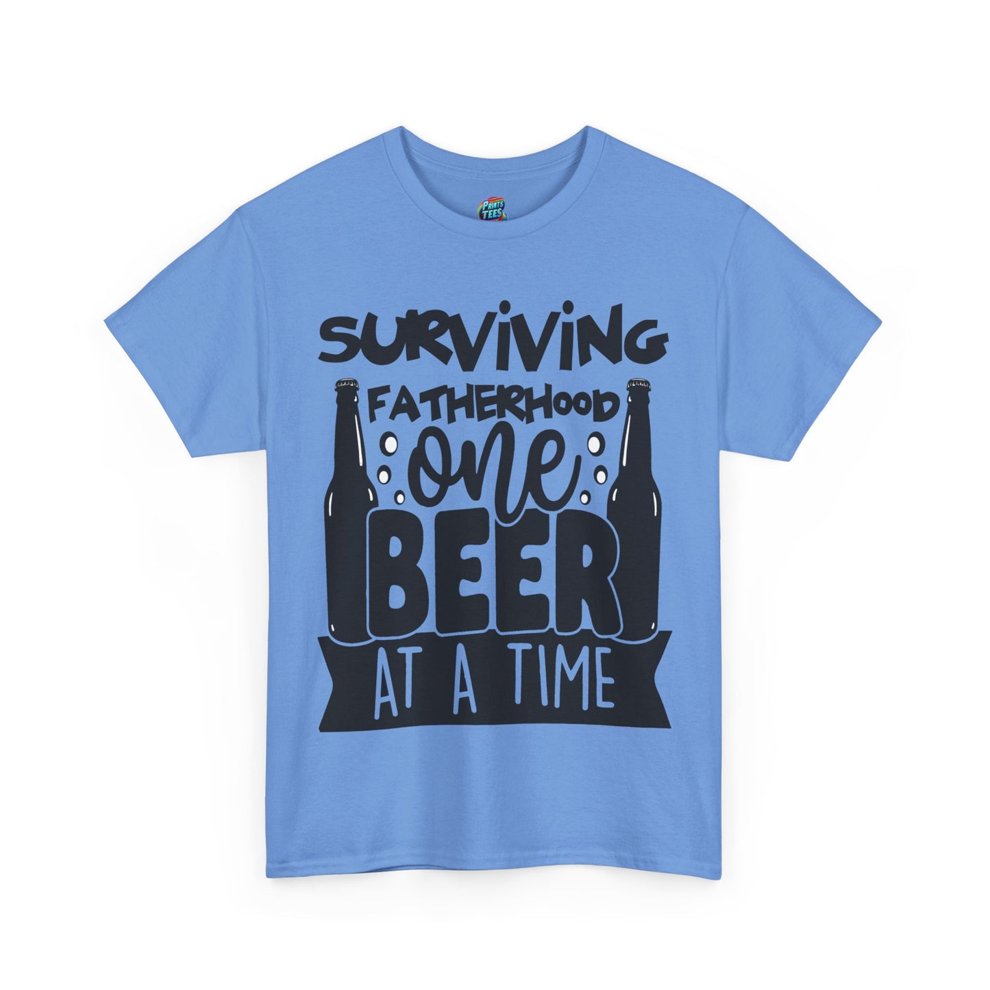 Surviving Fatherhood-Heavy Cotton Classic Tee