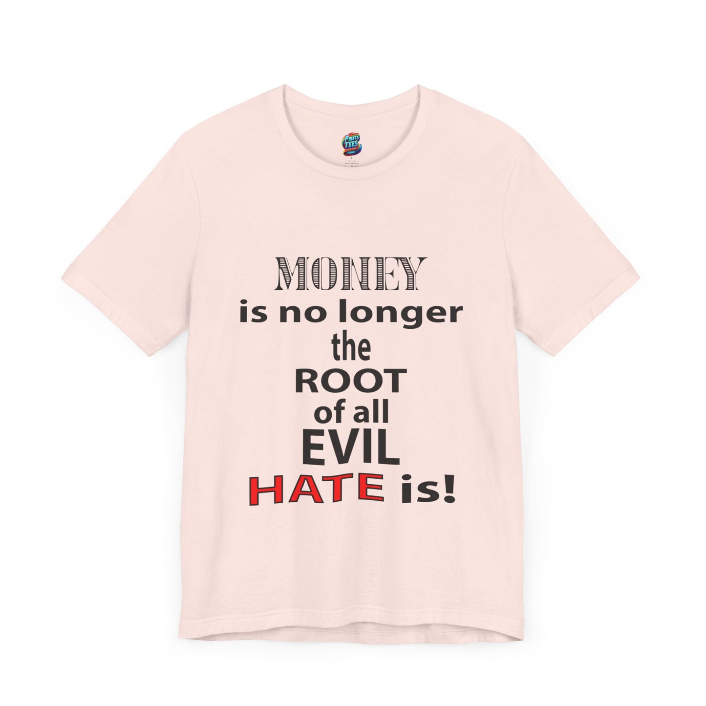 Root of Evil-Hate-Jersey Knit T-Shirt