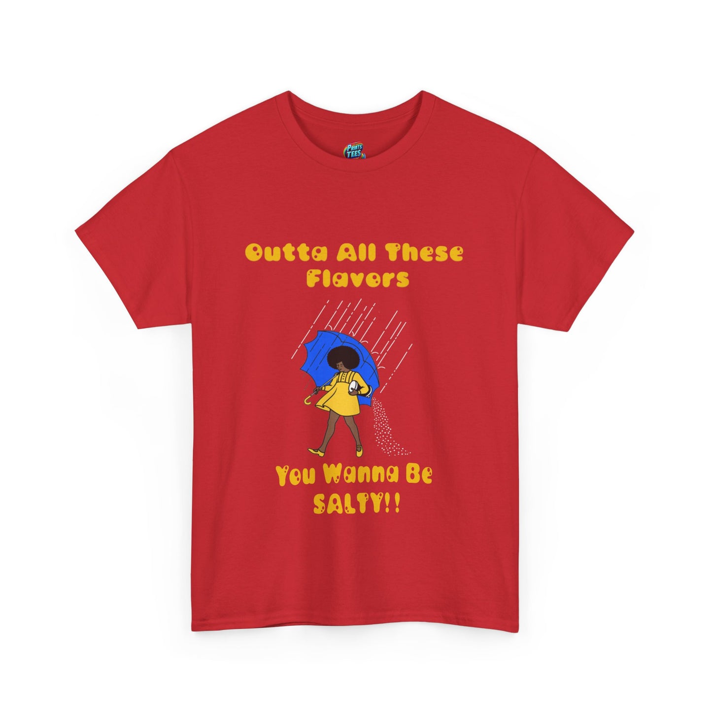 Salty-Black Girl-Heavy Cotton Classic Tee