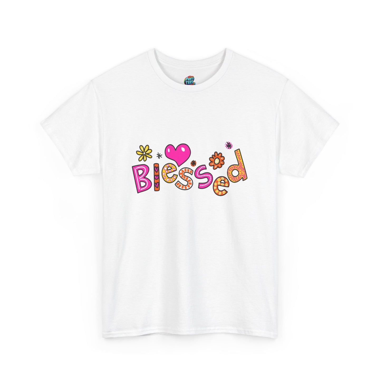 Blessed Flowers-Heavy Cotton Classic Tee