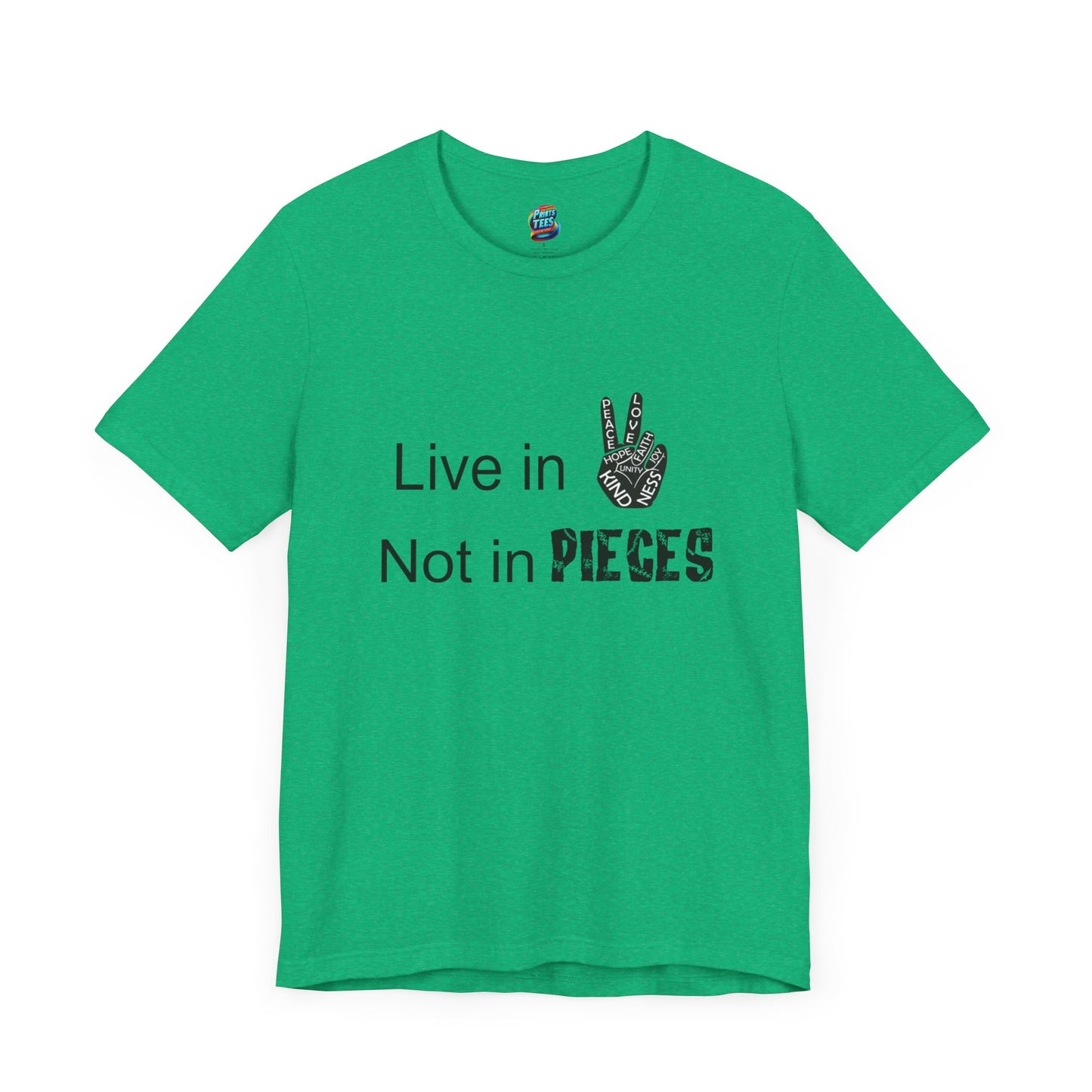 In Peace-Jersey Knit T-Shirt