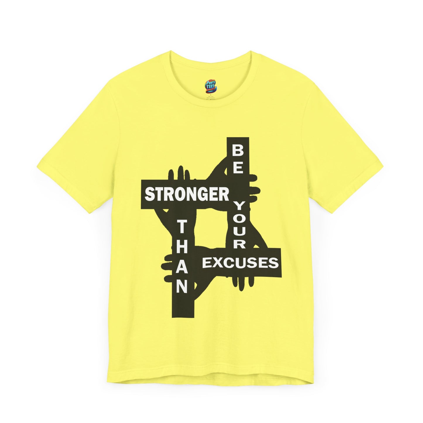 Be Stronger-Jersey Knit T-Shirt