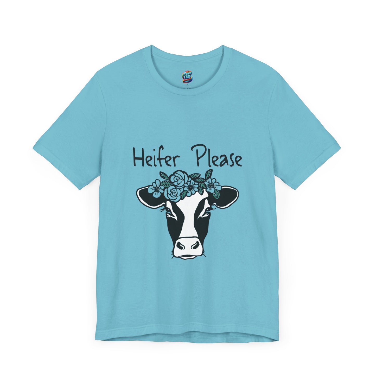 Heifer Please-Jersey Knit T-Shirt