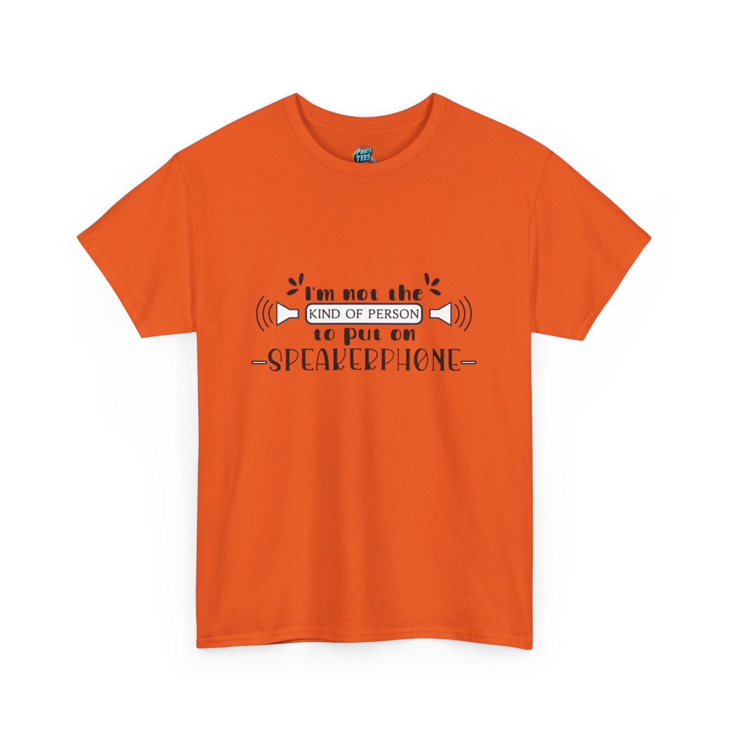 Speakerphone-Heavy Cotton Classic Tee