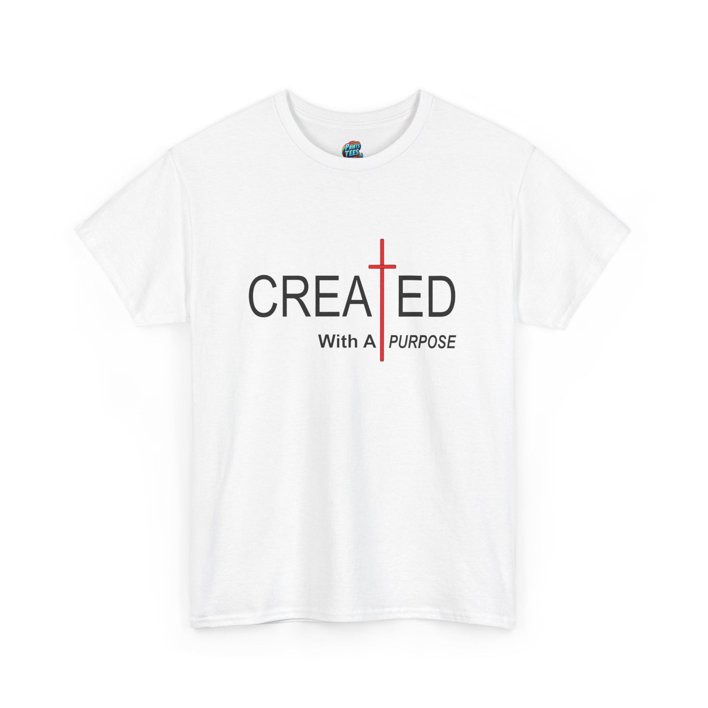 Created With Purpose-Heavy Cotton Classic Tee