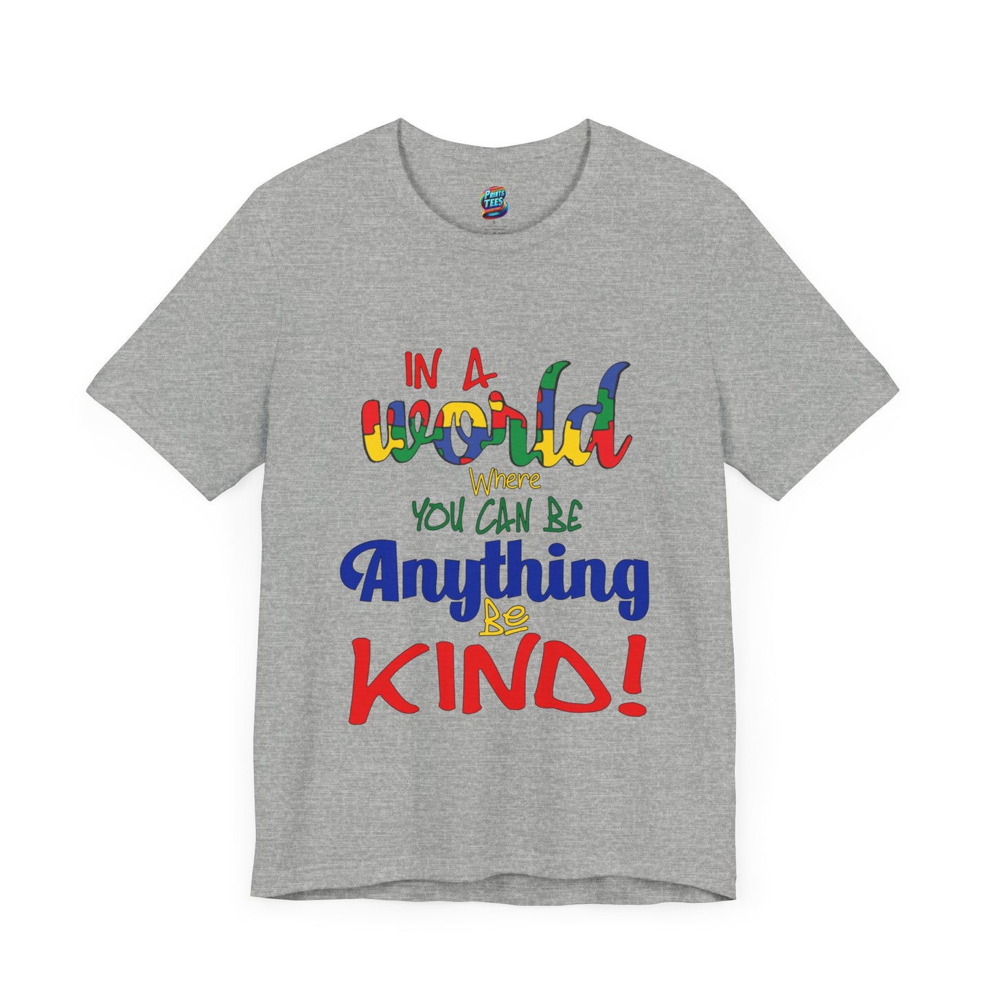 Be Kind-Jersey Knit T-Shirt