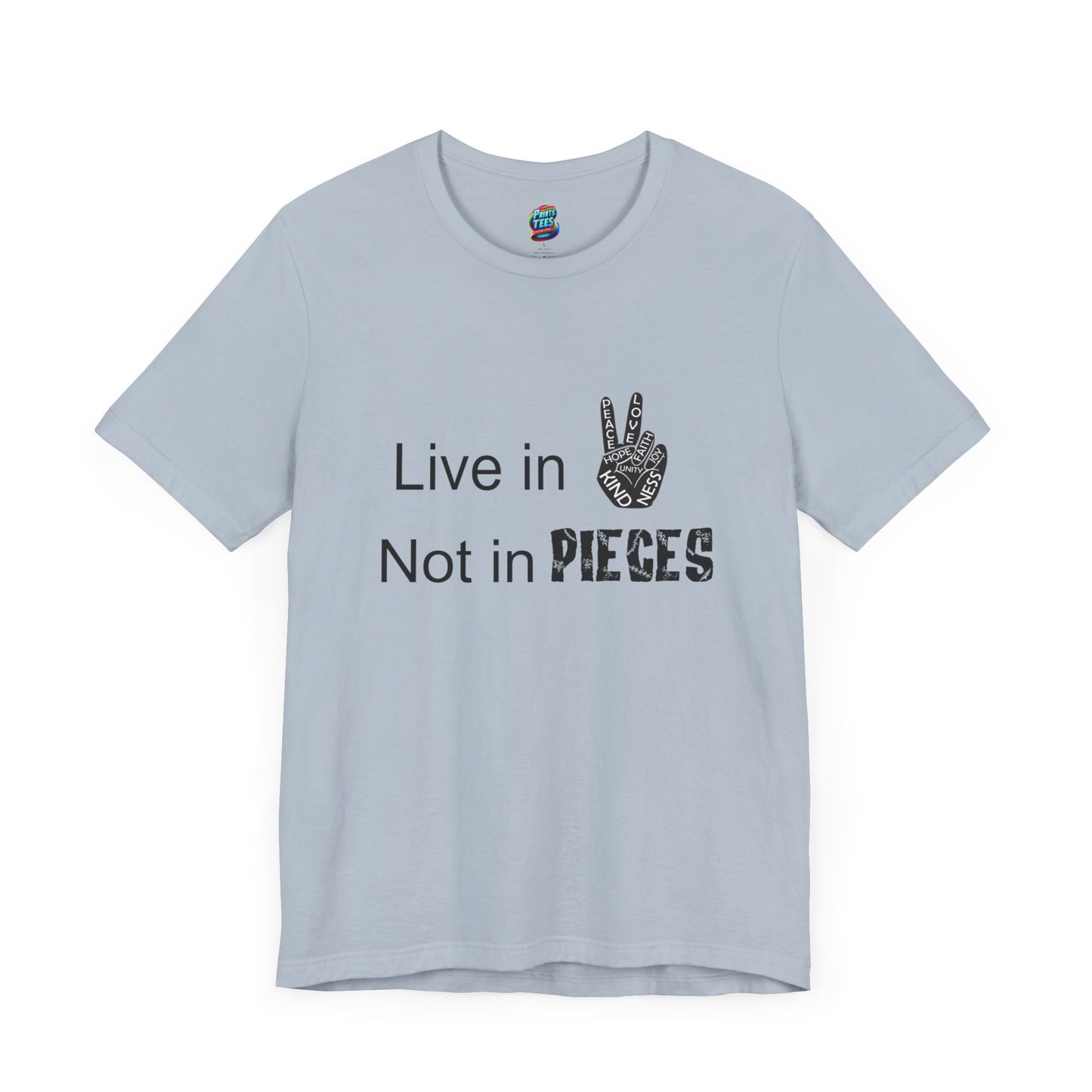 In Peace-Jersey Knit T-Shirt