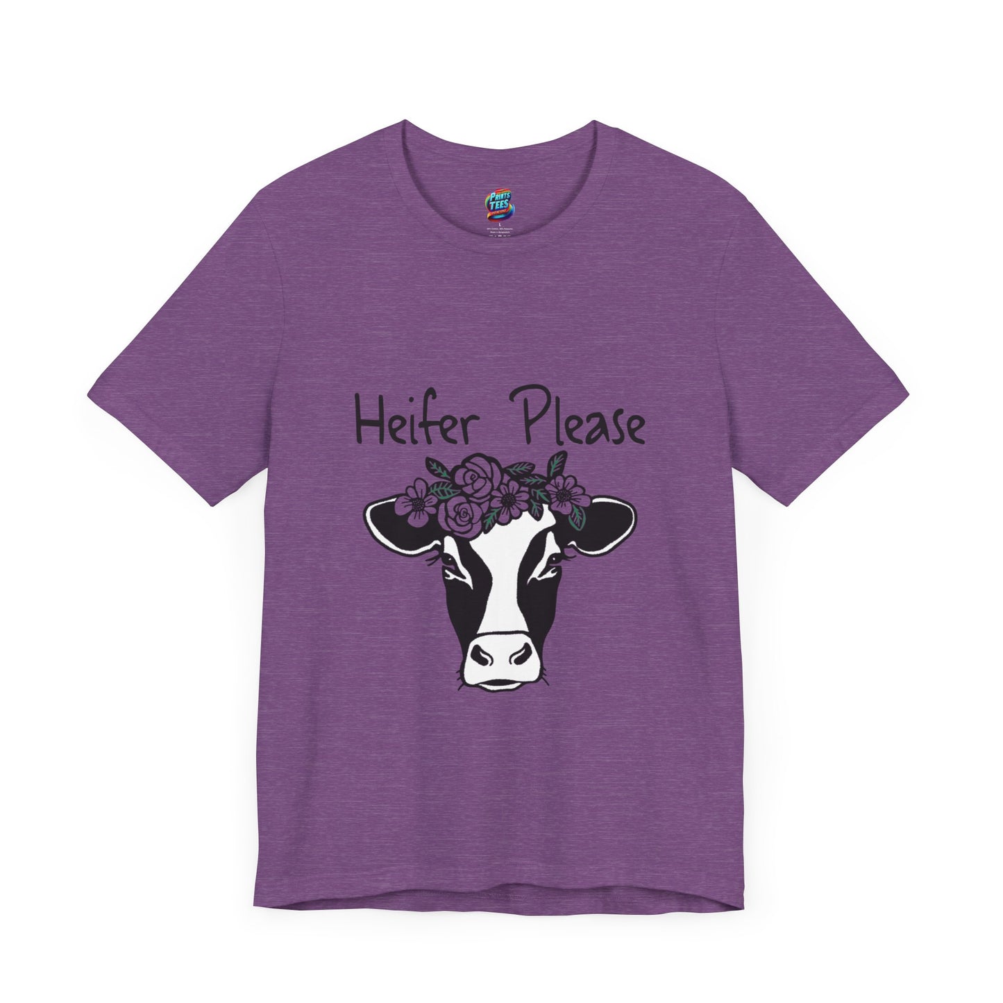 Heifer Please-Jersey Knit T-Shirt