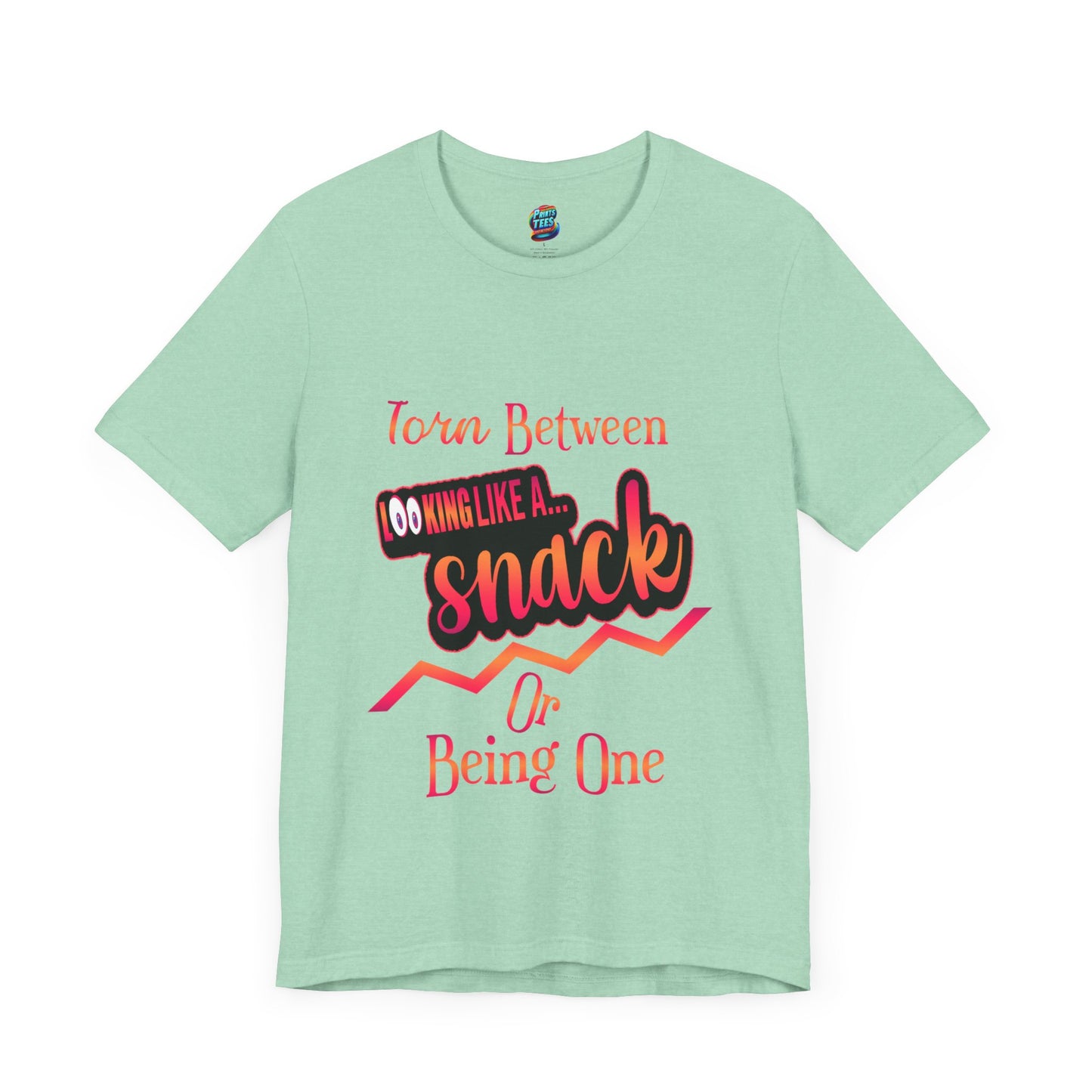 A Snack-Jersey Knit T-Shirt