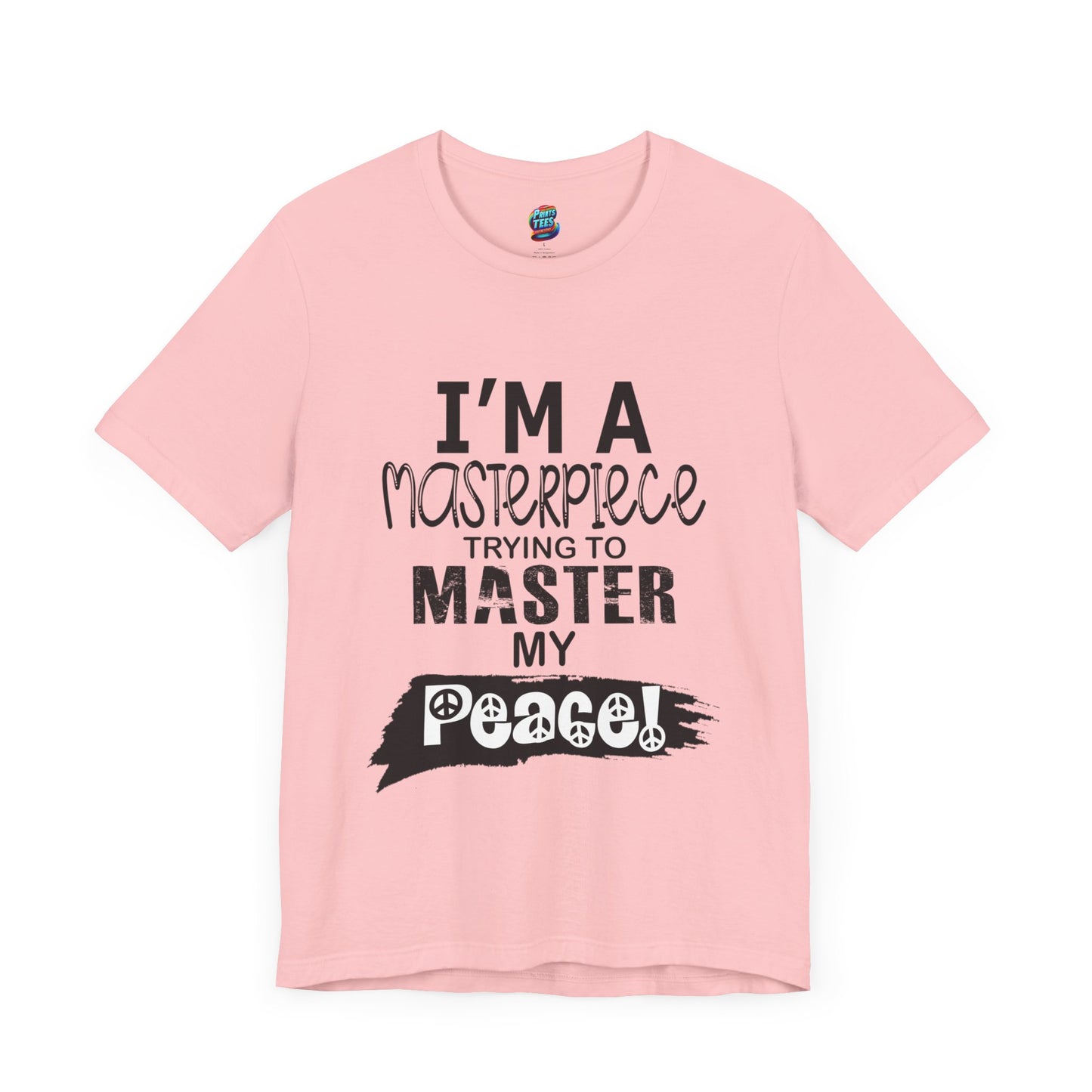 Master Peace-Black-Jersey Knit T-Shirt