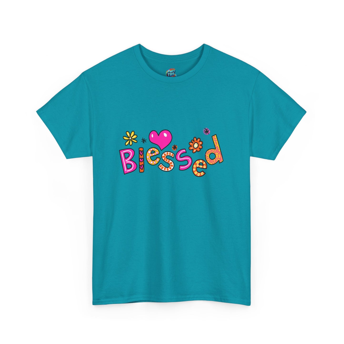 Blessed Flowers-Heavy Cotton Classic Tee