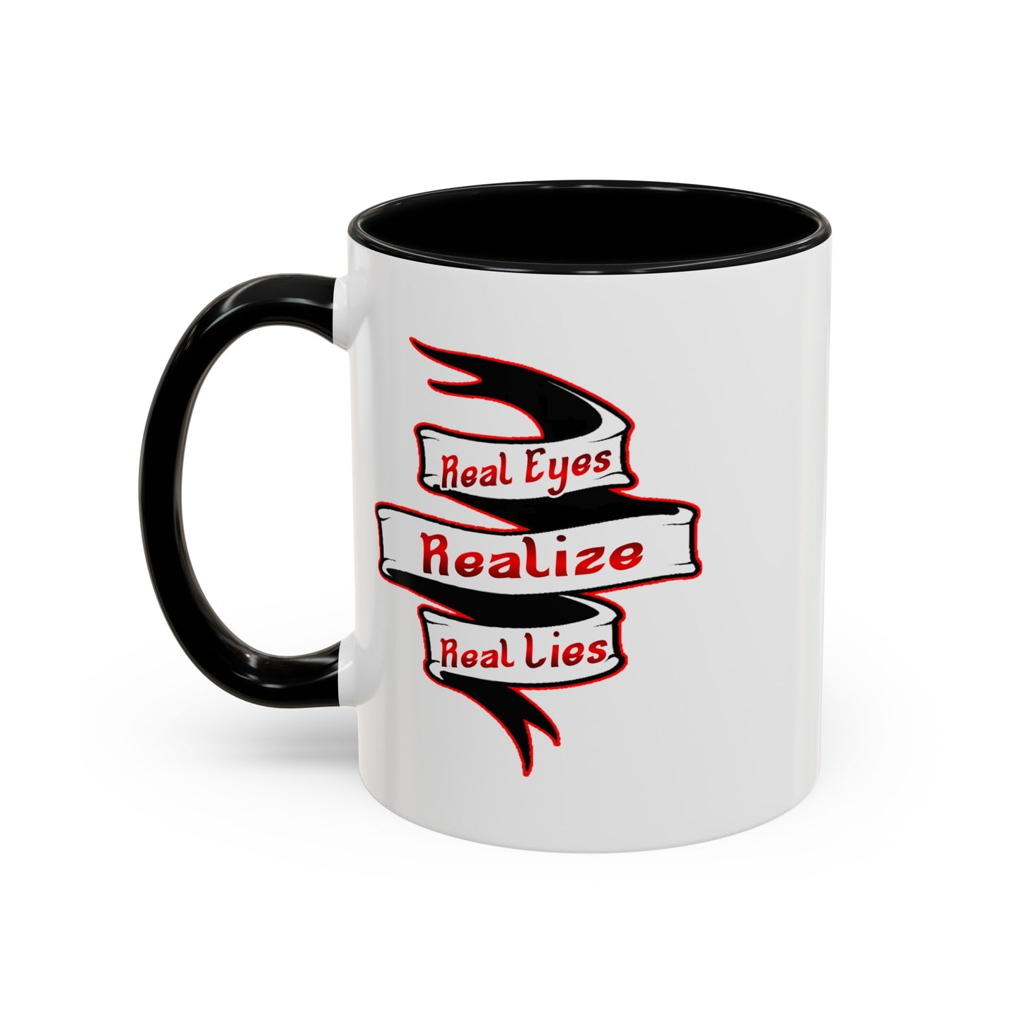 Real Eyes-Accent Coffee Mug (11, 15oz)