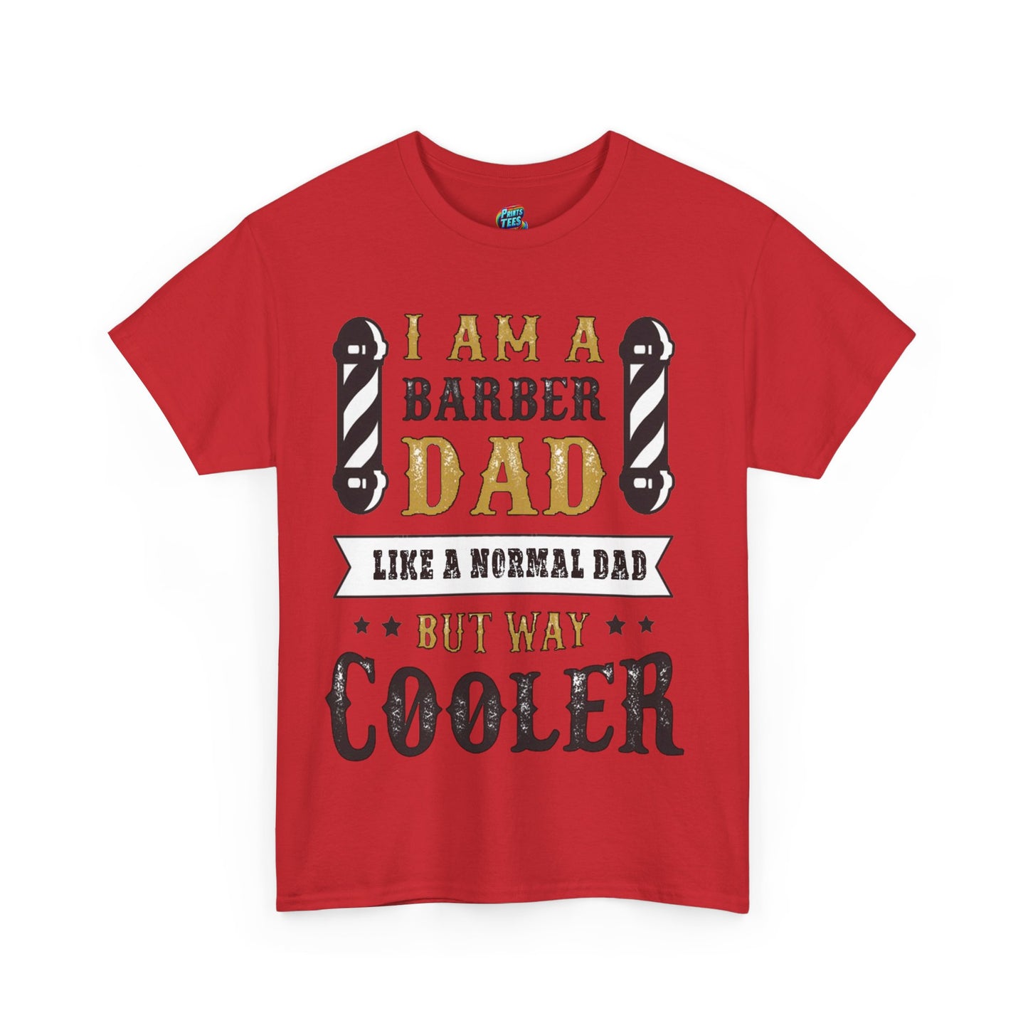 Cool Barber Dad-Heavy Cotton Classic Tee