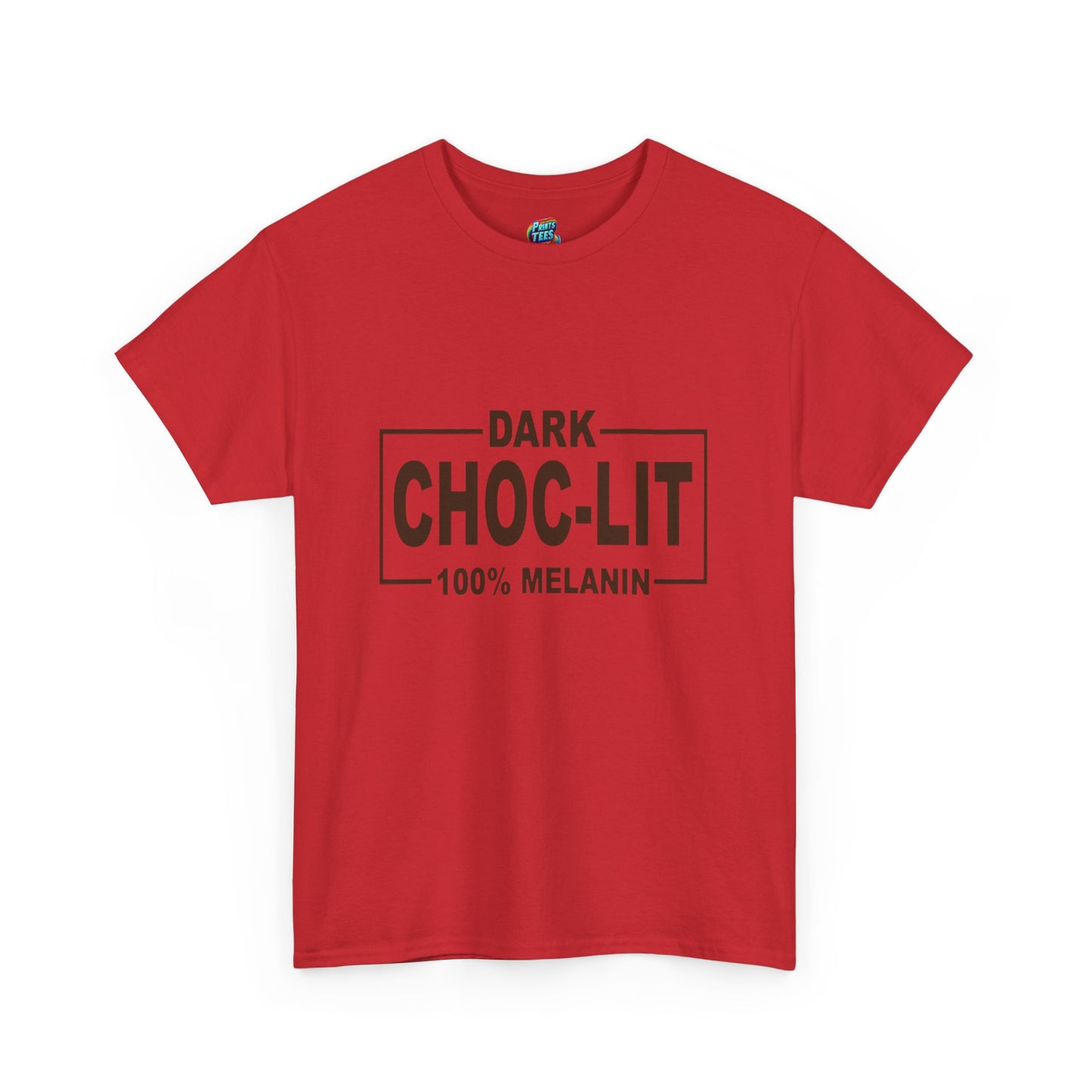 Dark Choc-Lit-Heavy Cotton Classic Tee