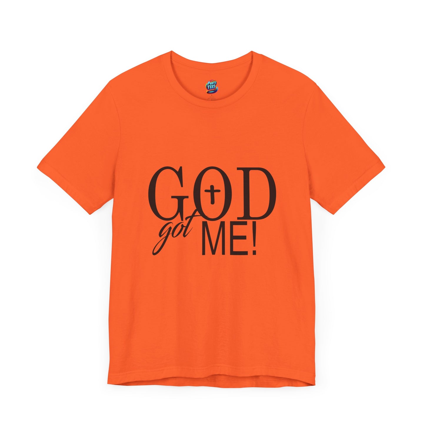God Got Me-Jersey Knit T-Shirt