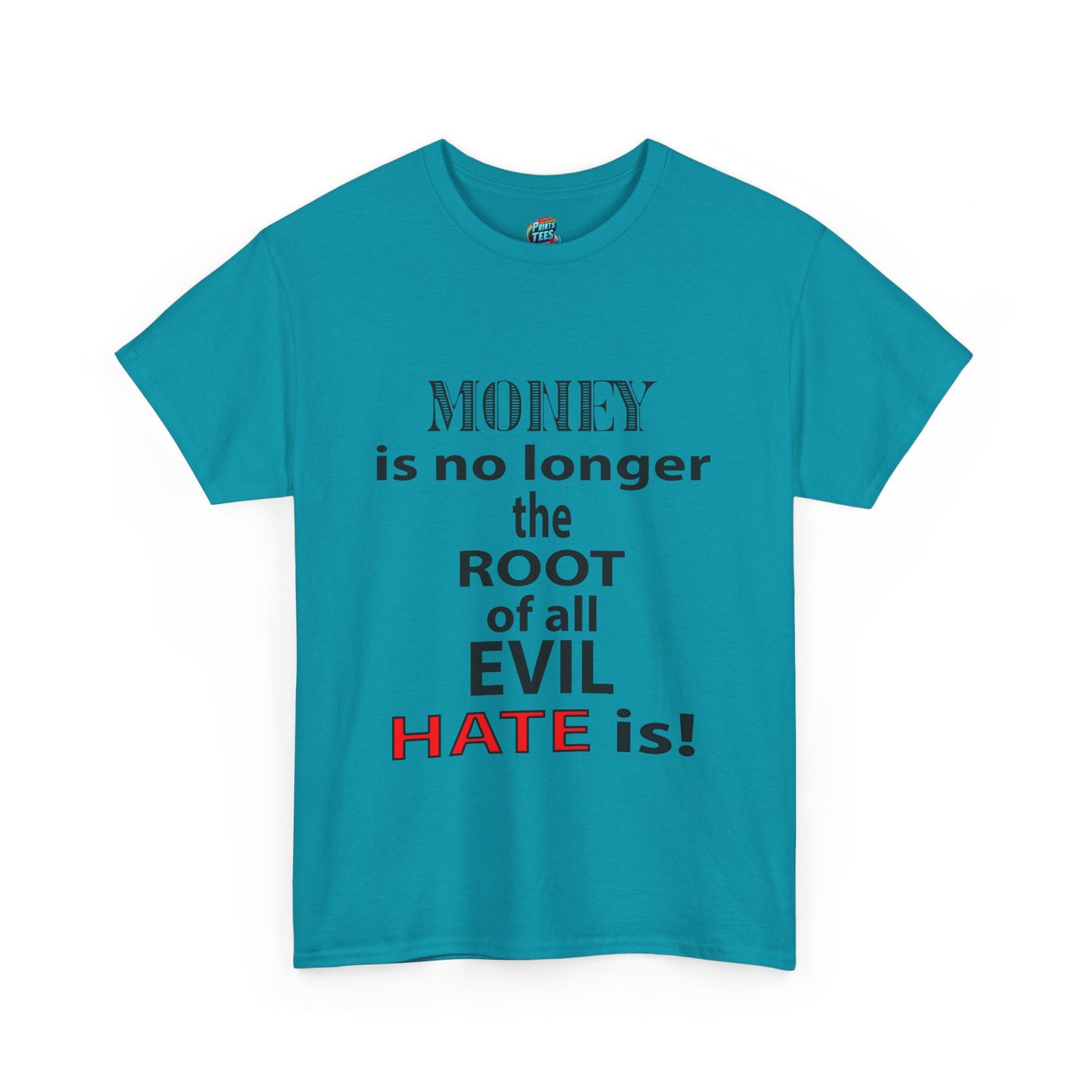 Root of Evil-Hate-Heavy Cotton Classic Tee