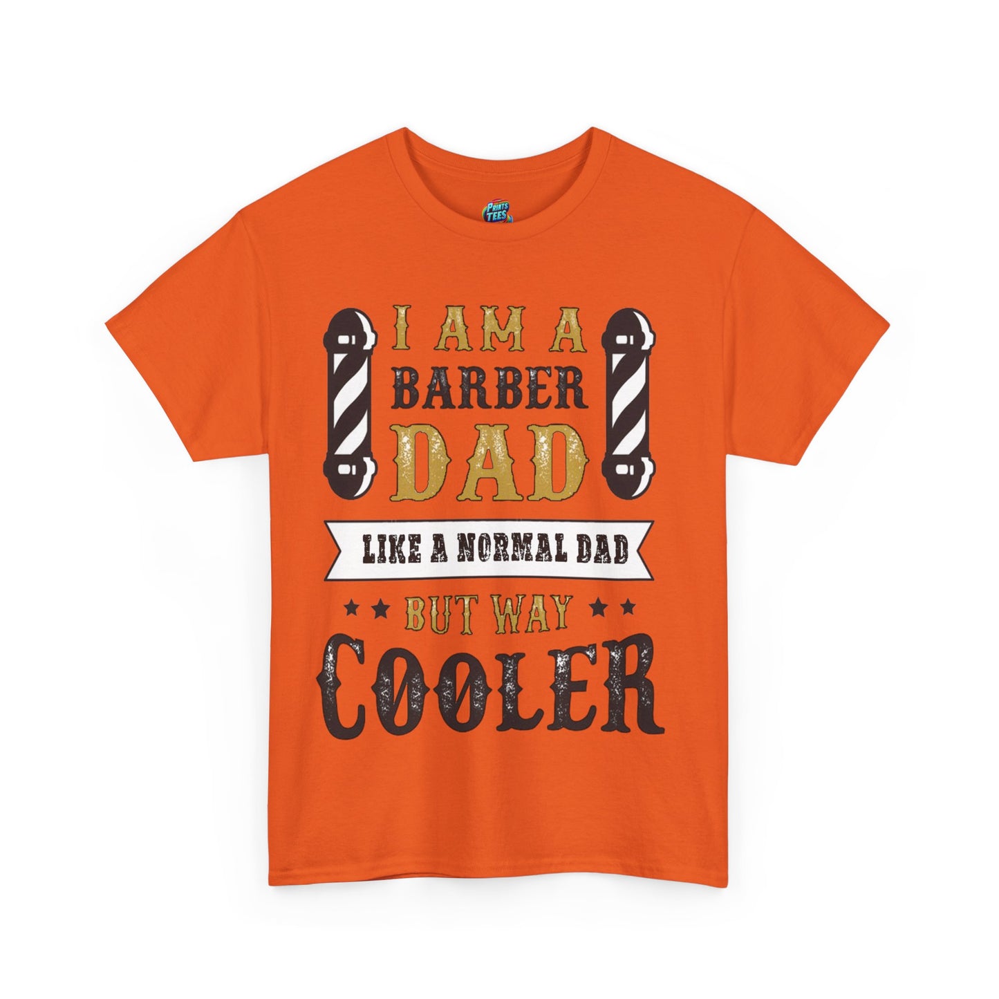 Cool Barber Dad-Heavy Cotton Classic Tee